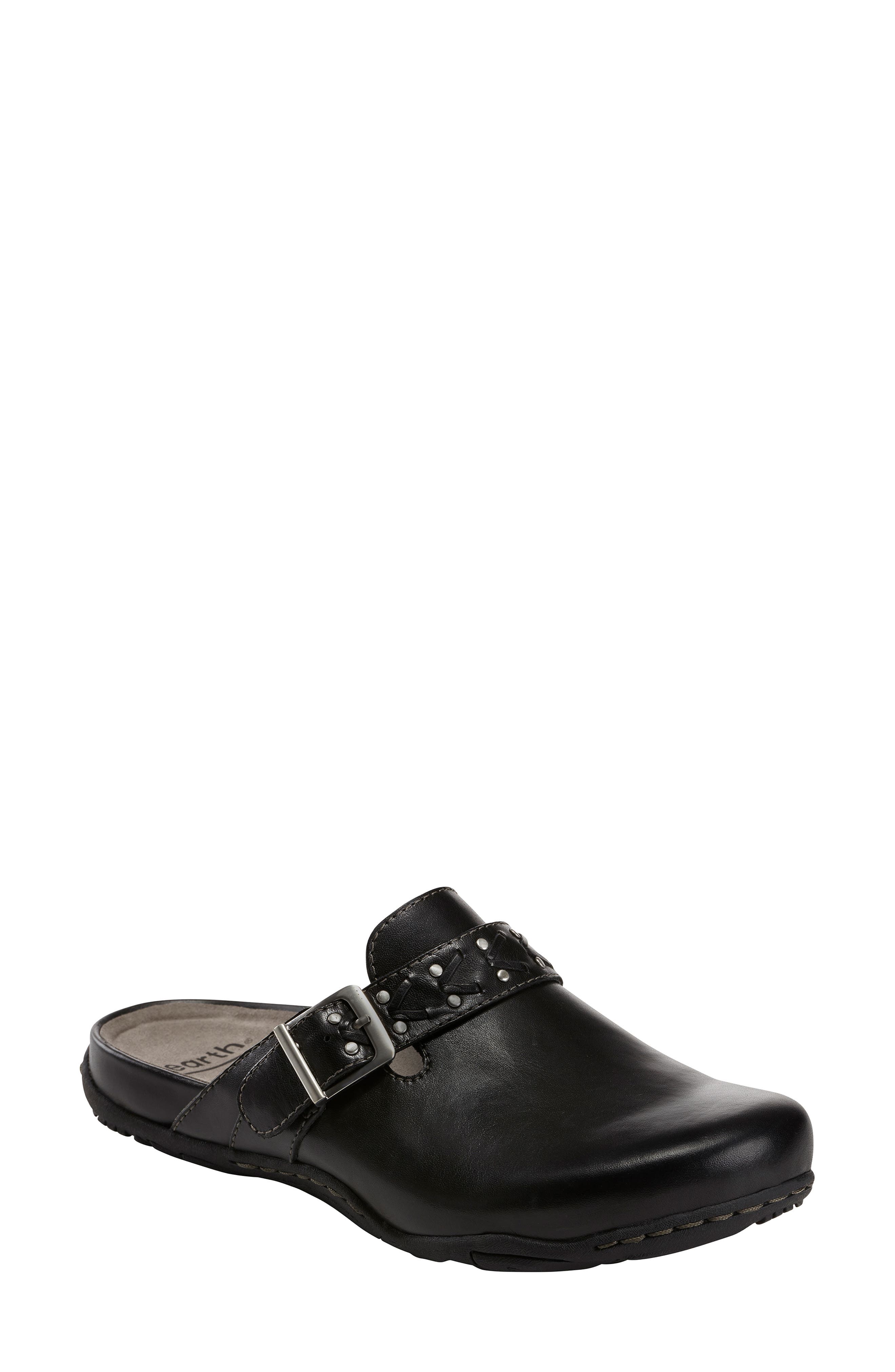 Earth Cayman Clog, Black
