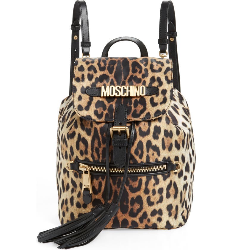 Moschino Leopard Print Backpack | Nordstrom