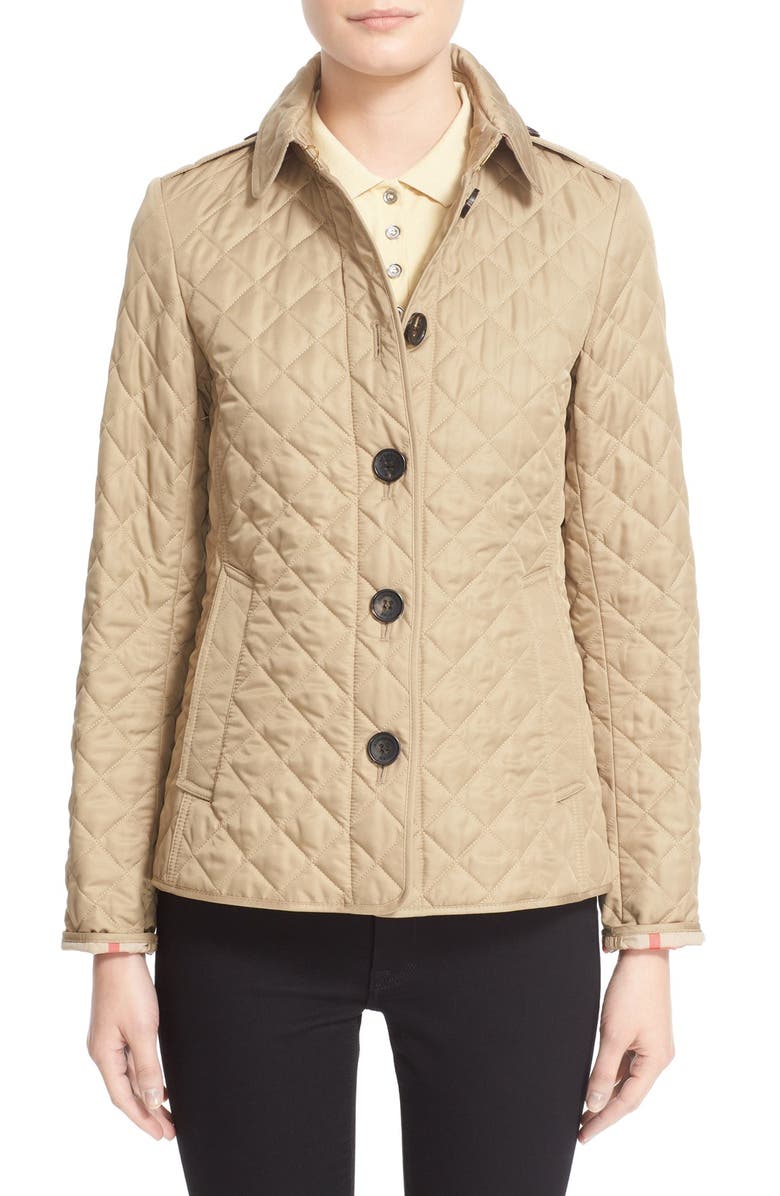 Ashurst Quilted Jacket,
                        Main,
                        color, CANVAS