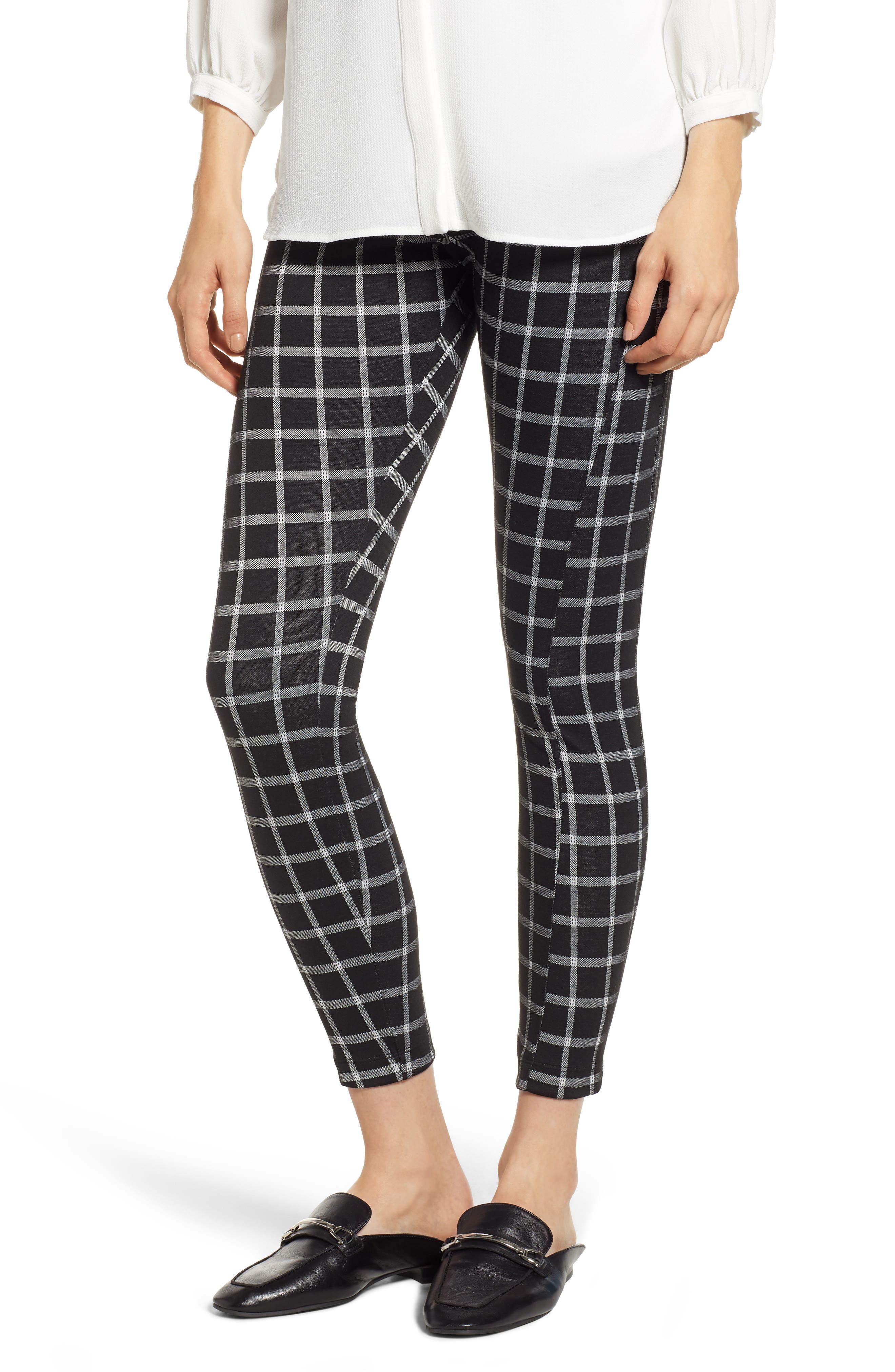 Lysse Ella Seamed Ponte Leggings, Black