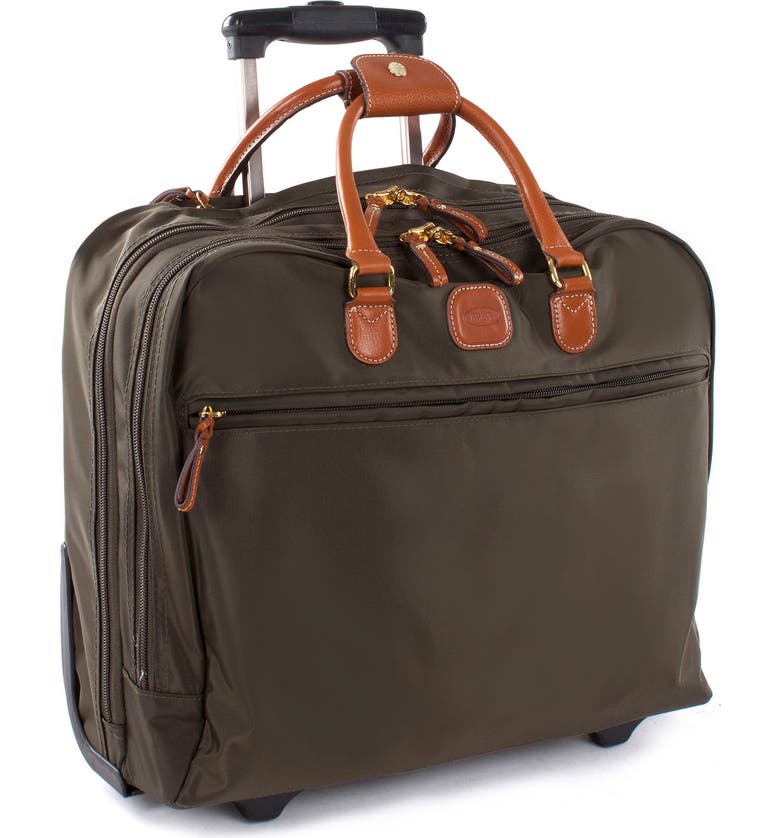 Click to view more detailed imagery on our partner's website Bric's X-travel Pilot Case - Green In Olive