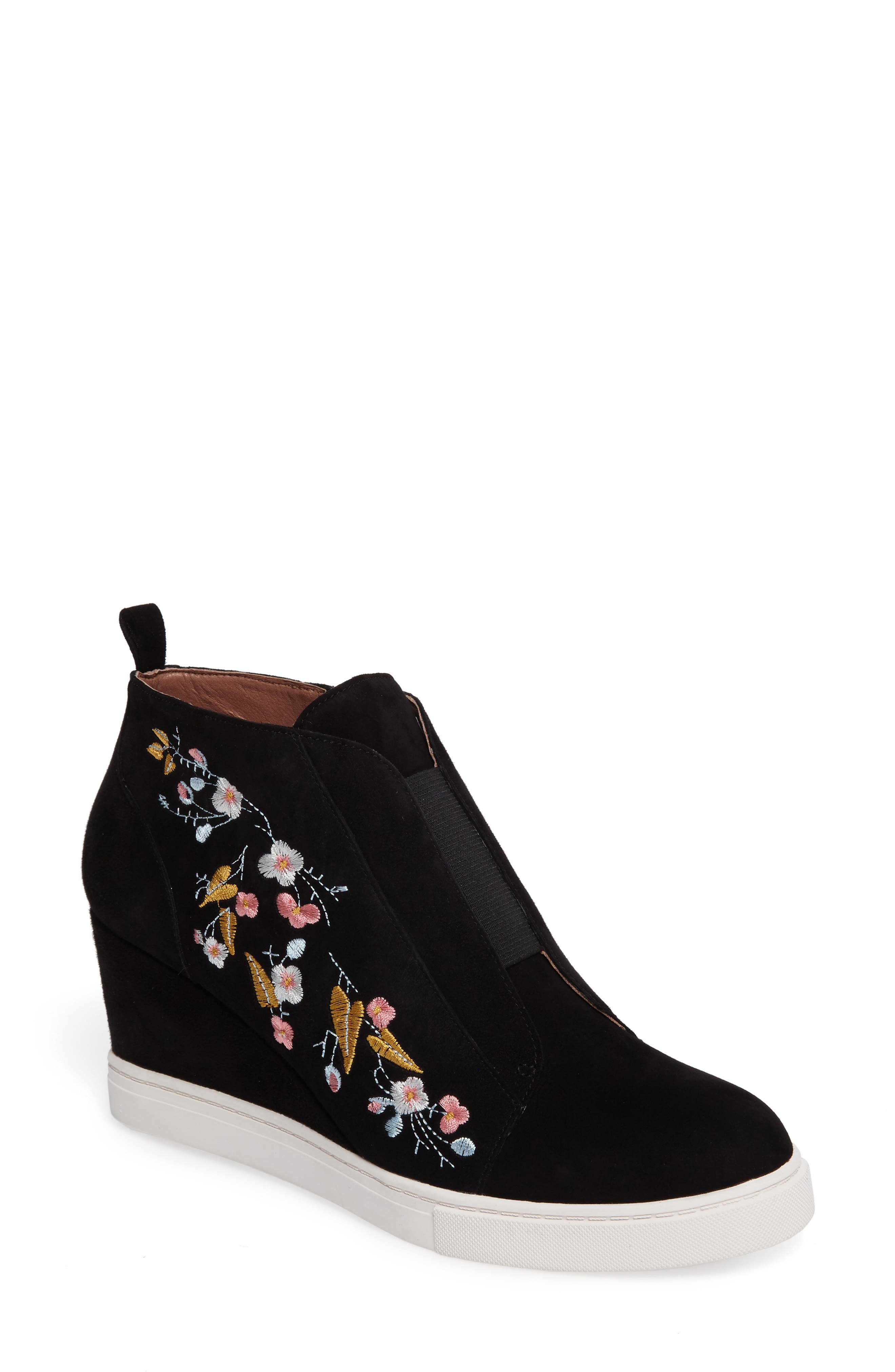 Linea Paolo Felicia Ii Wedge Bootie- Black