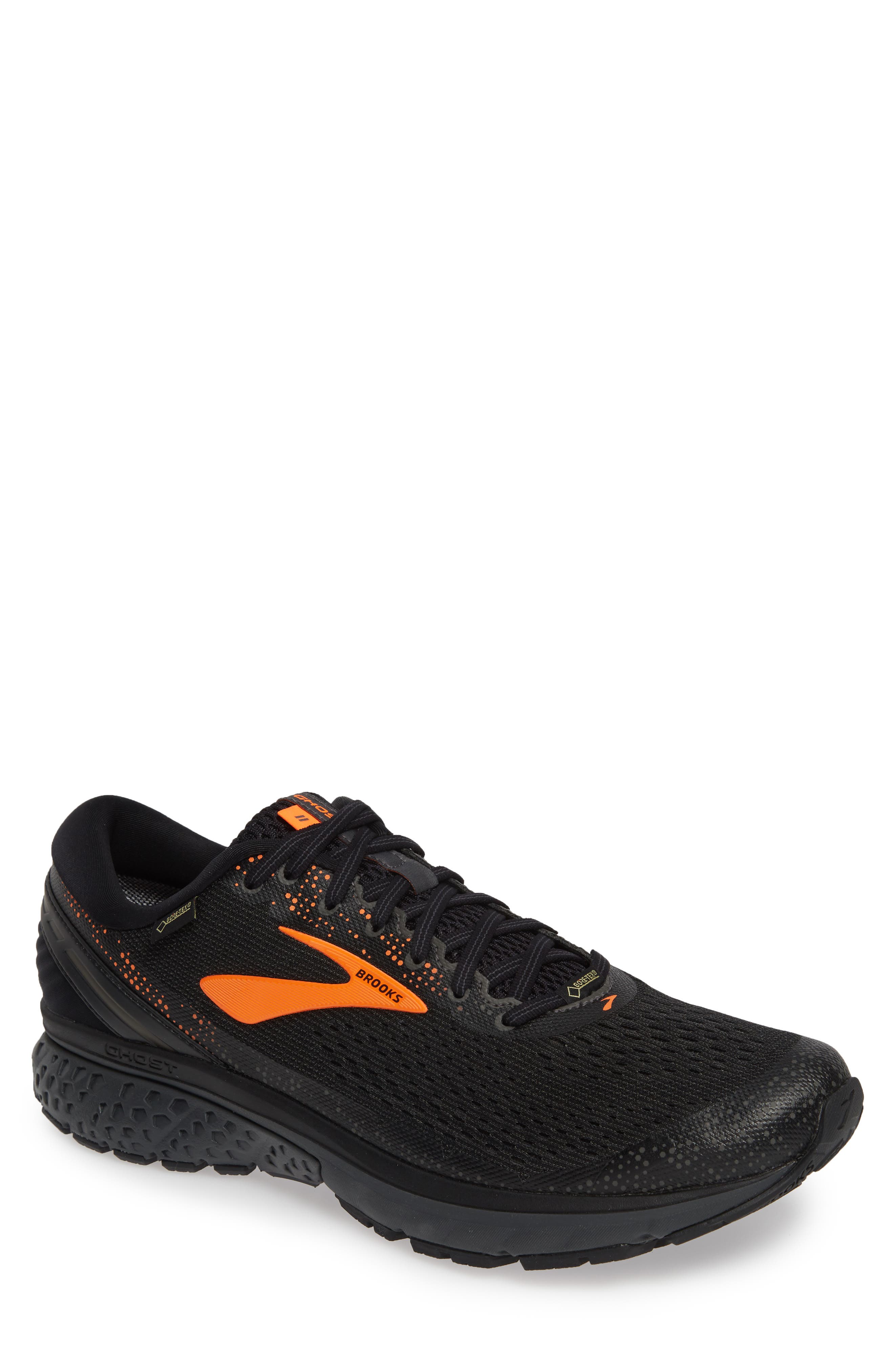 Brooks Ghost 11 Gtx Gore-Tex Waterproof Running Shoe, Black