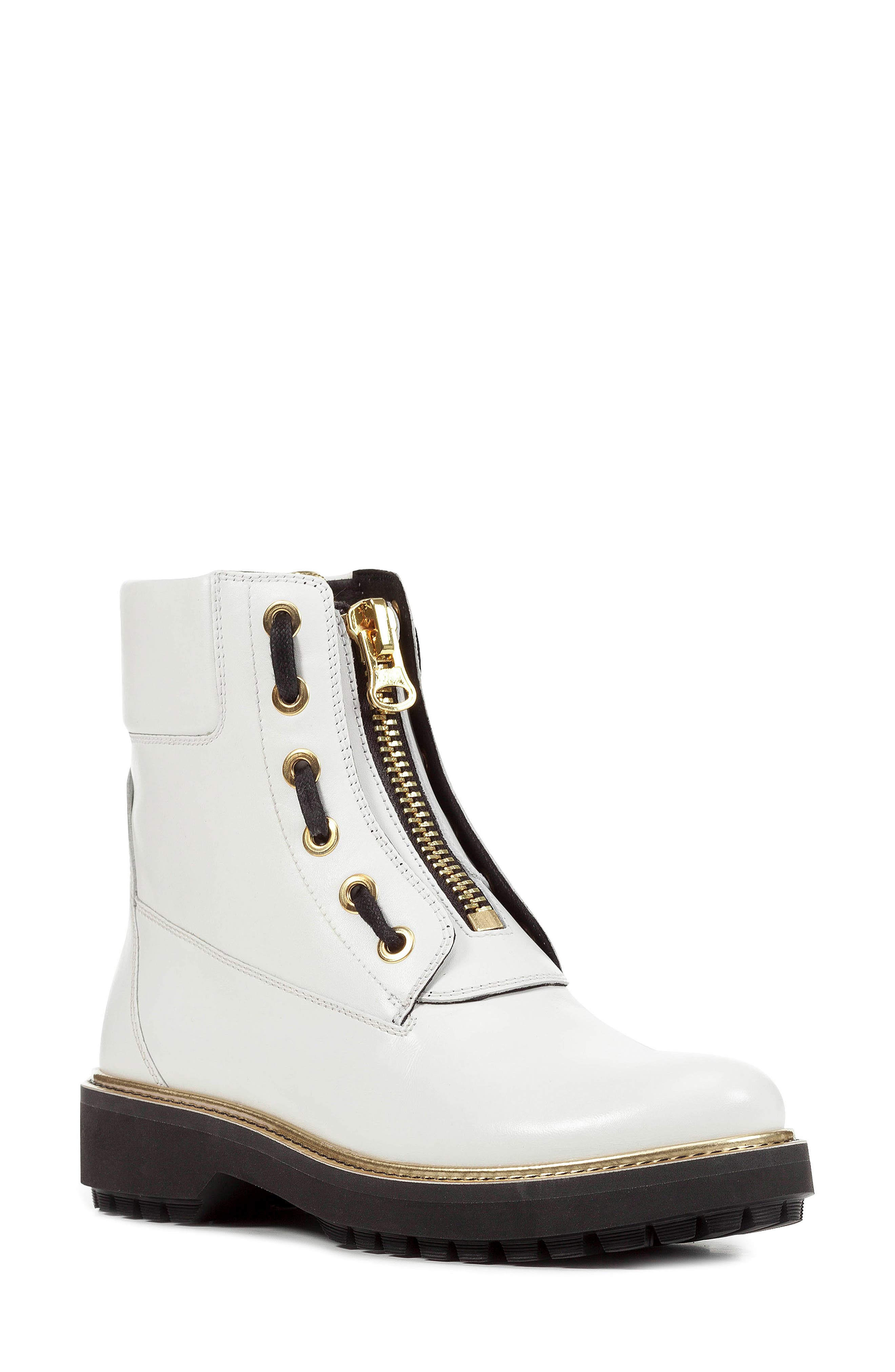 Geox Asheely Bootie, White