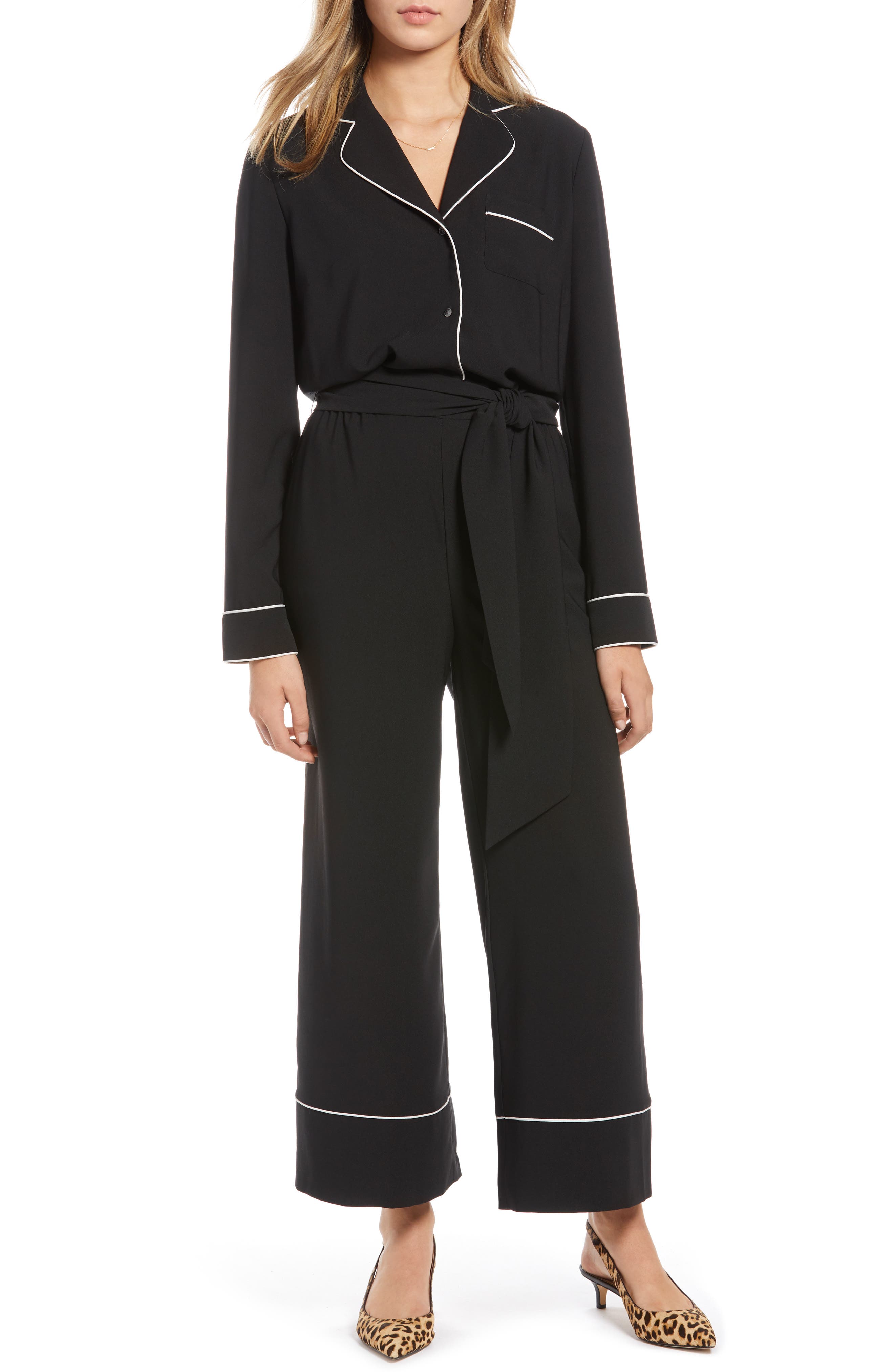 1901 Pajama Jumpsuit (Regular & Petite) Nordstrom