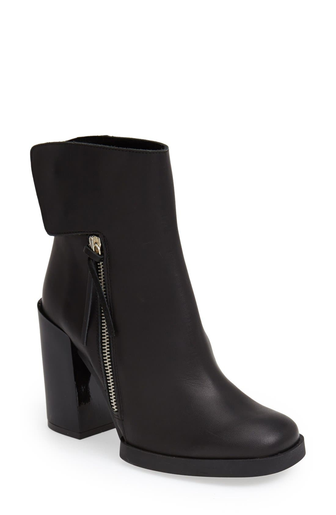 Miista 'Ashlee' Leather Platform Bootie (Women) Nordstrom