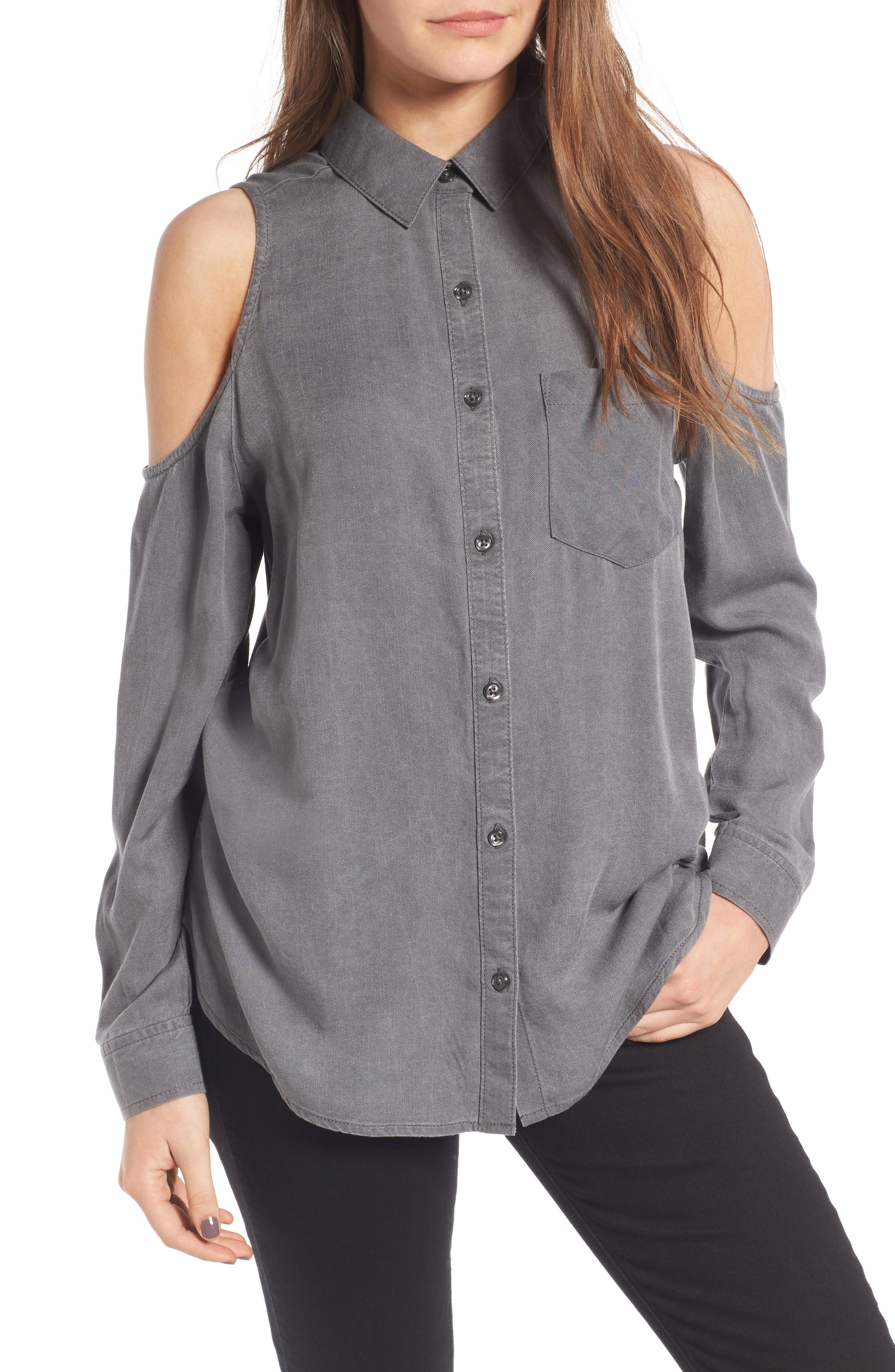 BP. Cold Shoulder Shirt Nordstrom