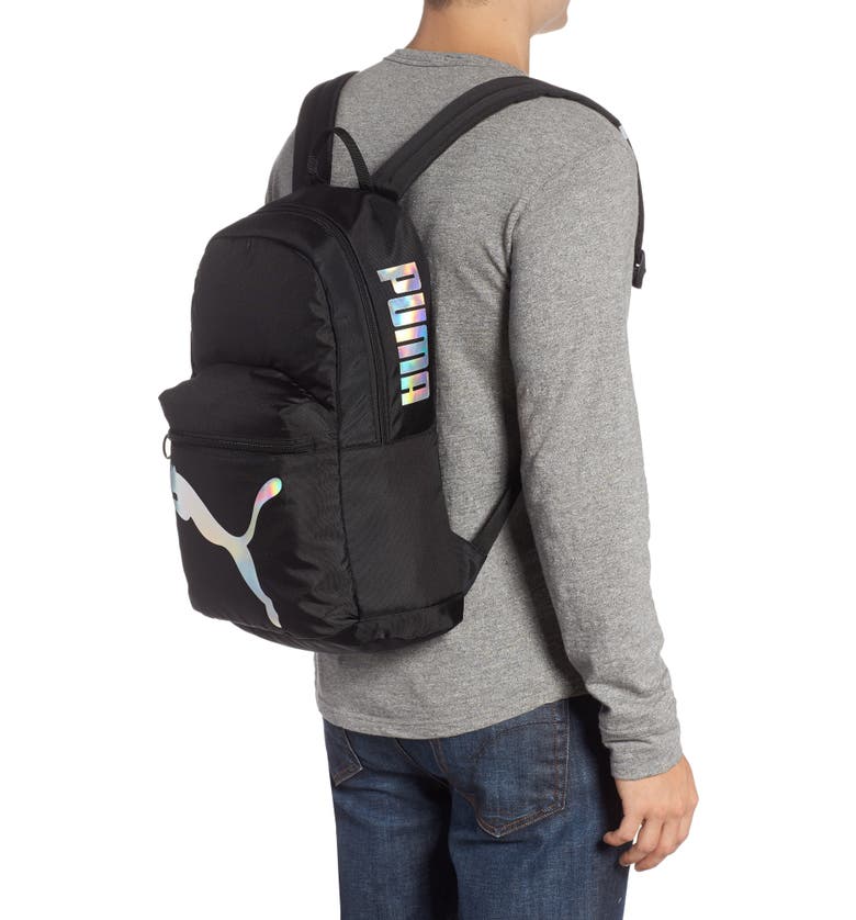 PUMA Essential Backpack, Alternate, color, BLACK