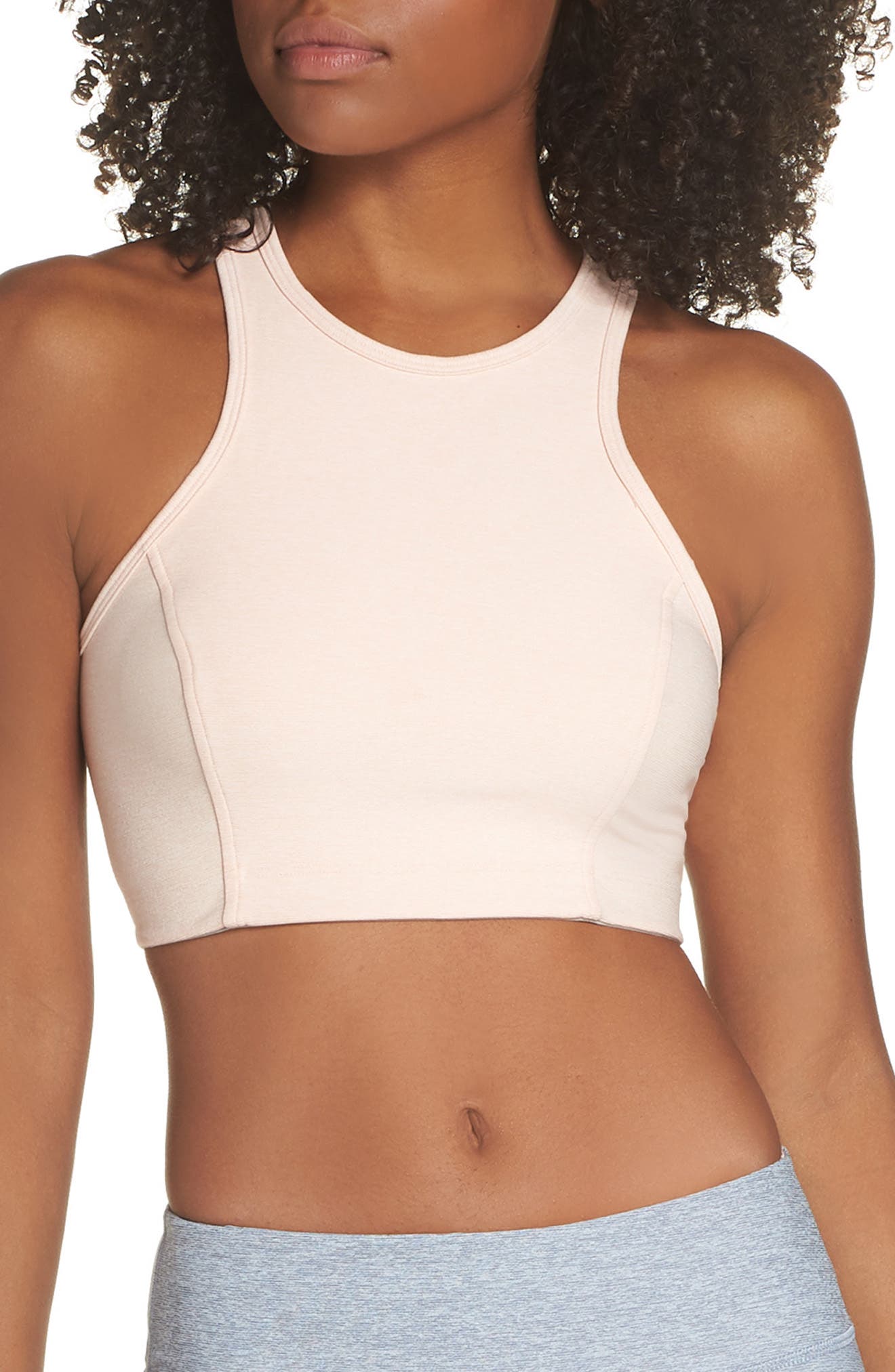 Outdoor Voices Athena Crop Top, Pink