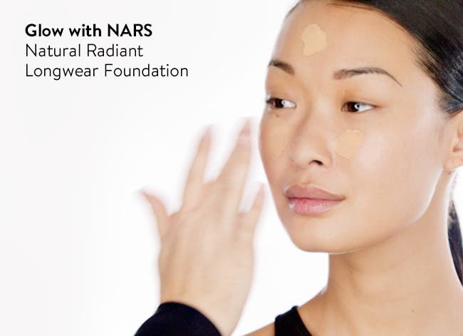 Glow with NARS Natural Radiant Longwear Foundation.