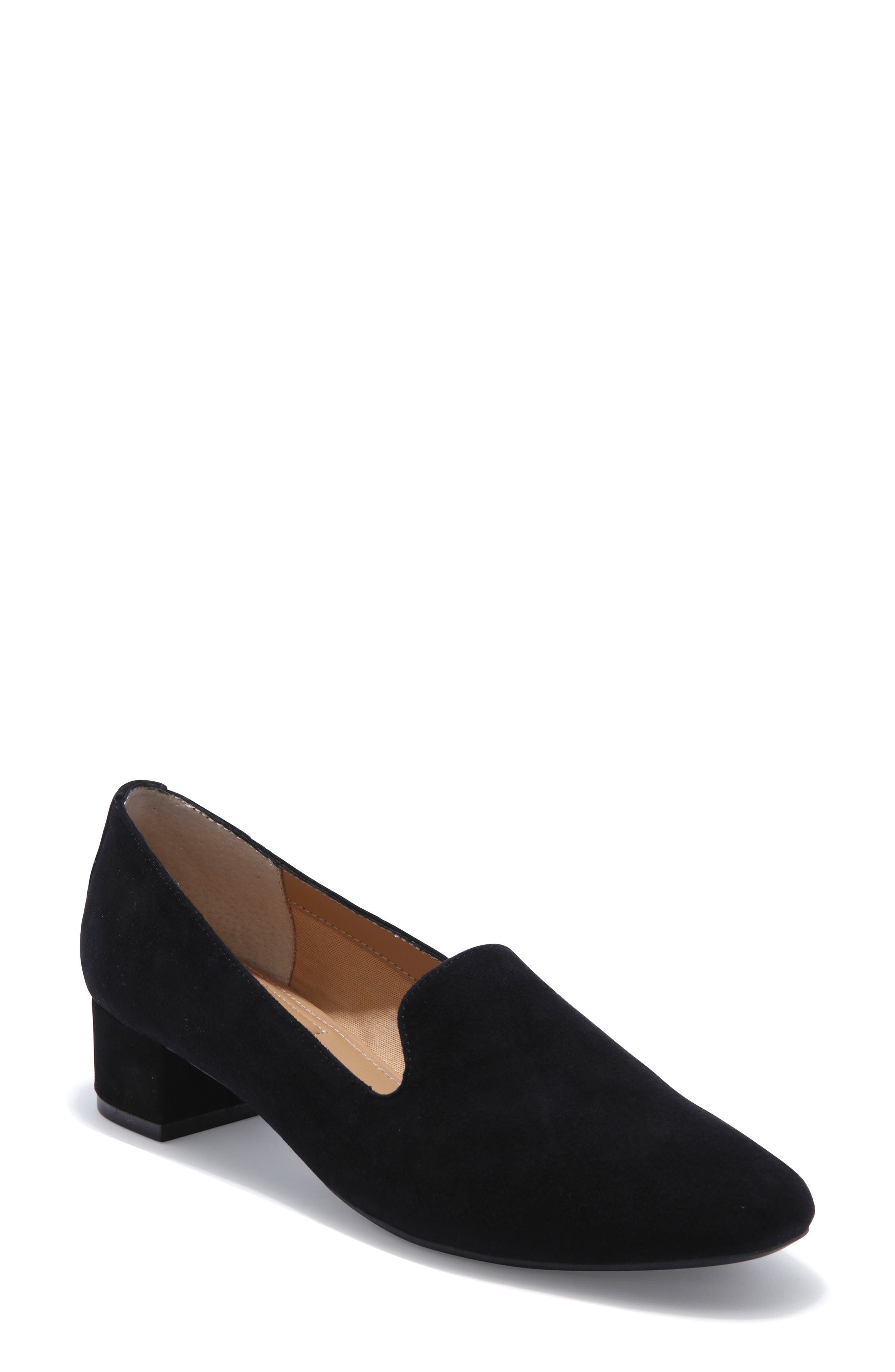 Me Too Gwen Block Heel Pump, Black