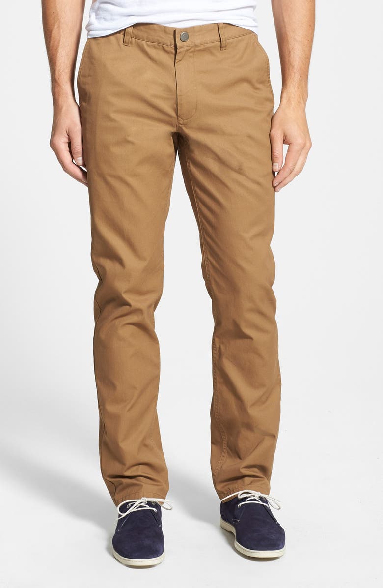 Bonobos Slim Straight Fit Washed Chinos | Nordstrom