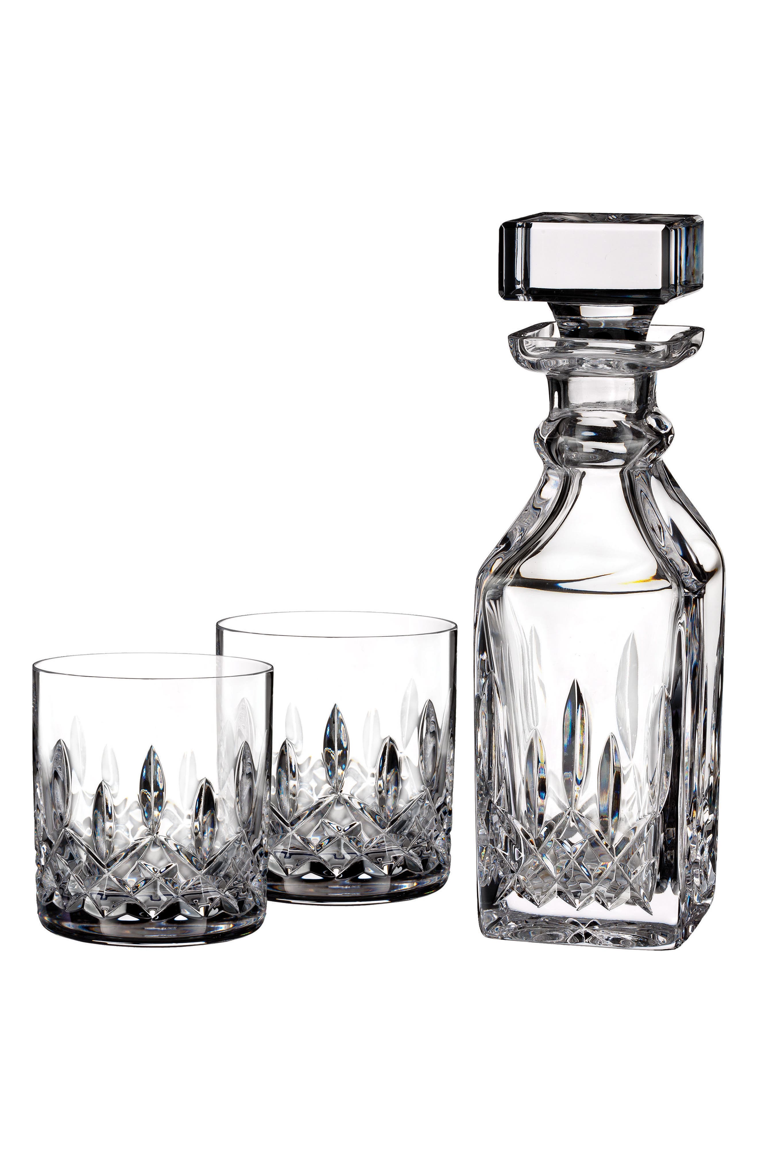 Waterford Lismore Square Lead Crystal Decanter & Tumbler Glasses Nordstrom