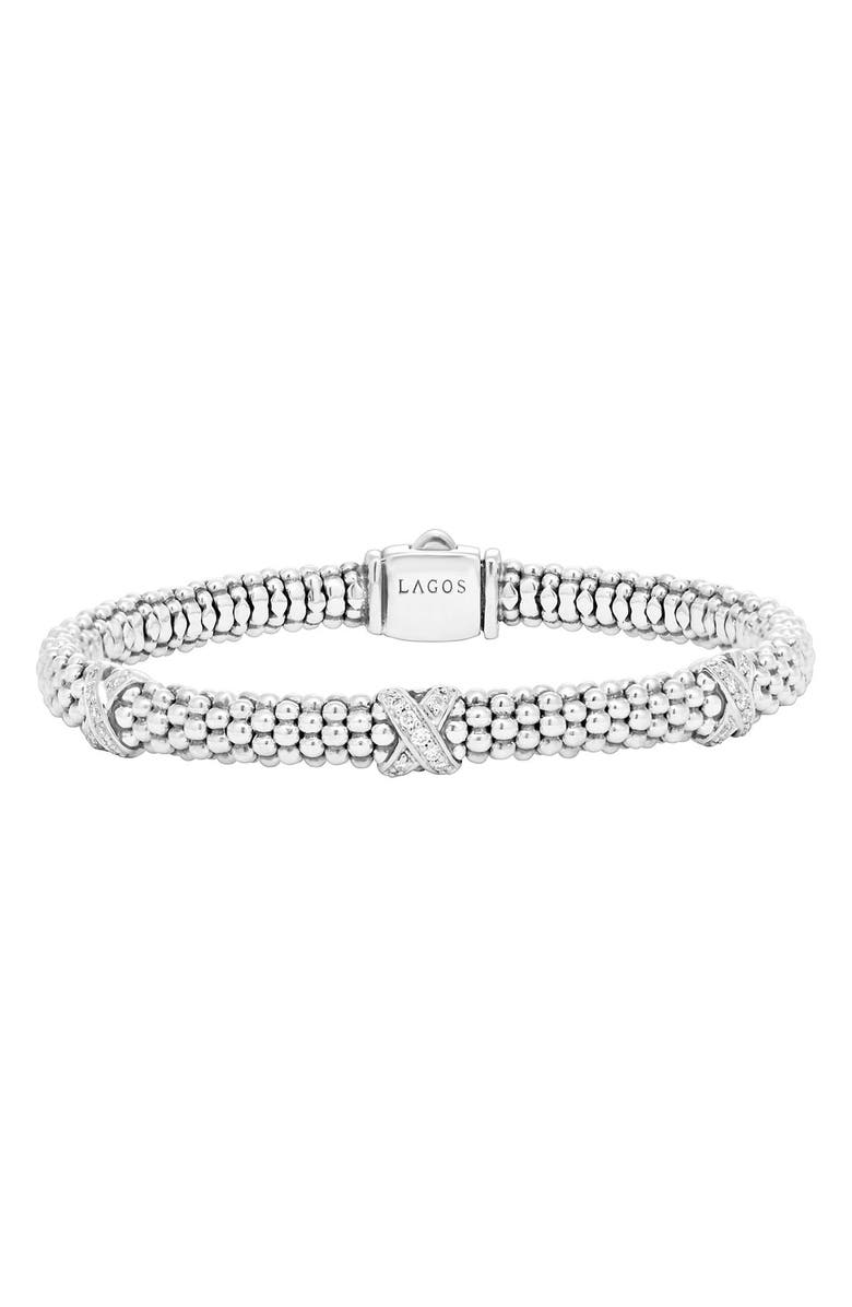 Lagos Signature Caviar Diamond Rope Bracelet Nordstrom Signature Caviar Diamond Rope Bracelet