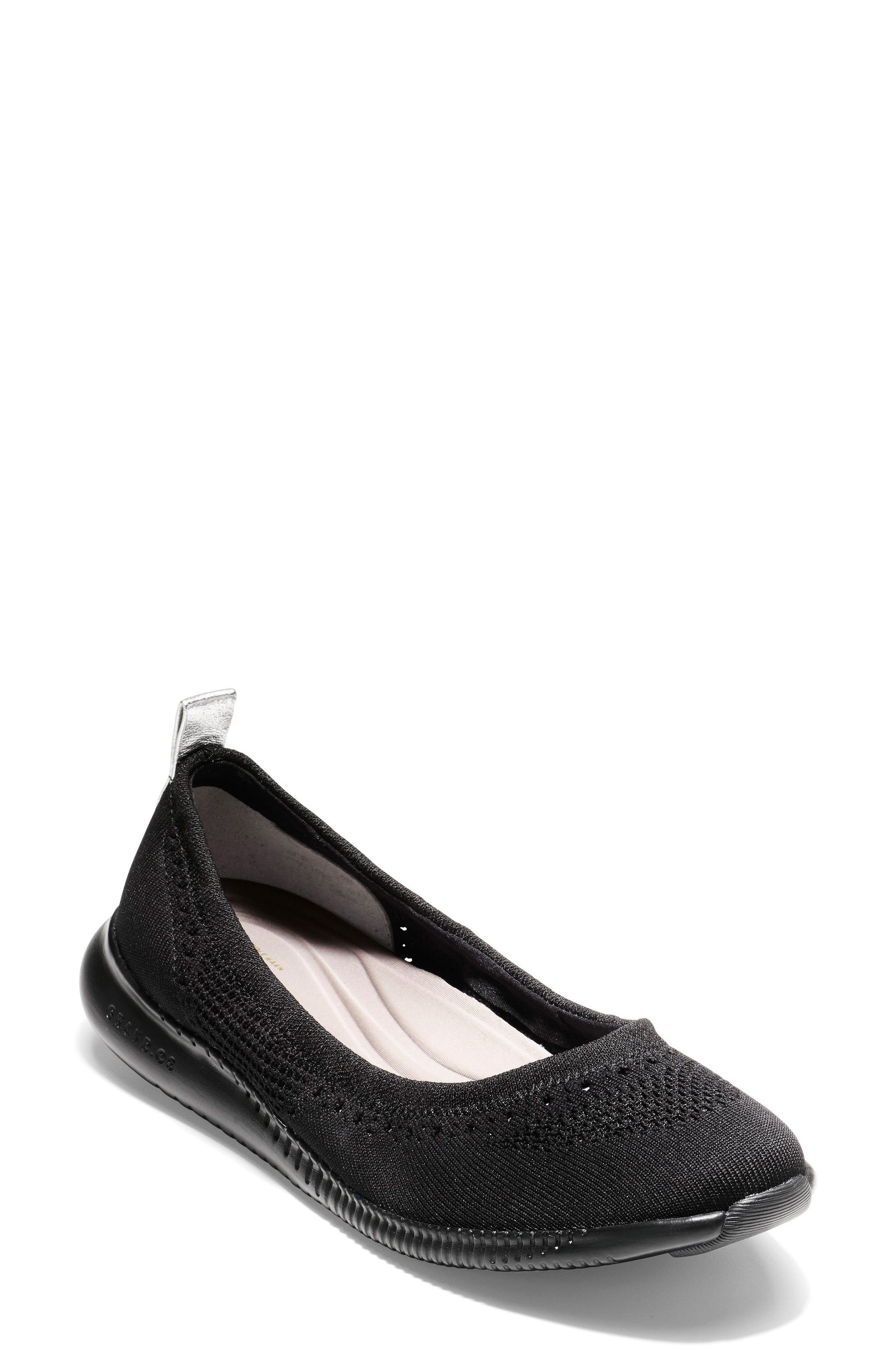 UPC 192004000145 product image for Women's Cole Haan 2.zer?grand Stitchlite Ballet Flat, Size 10.5 B - Black | upcitemdb.com