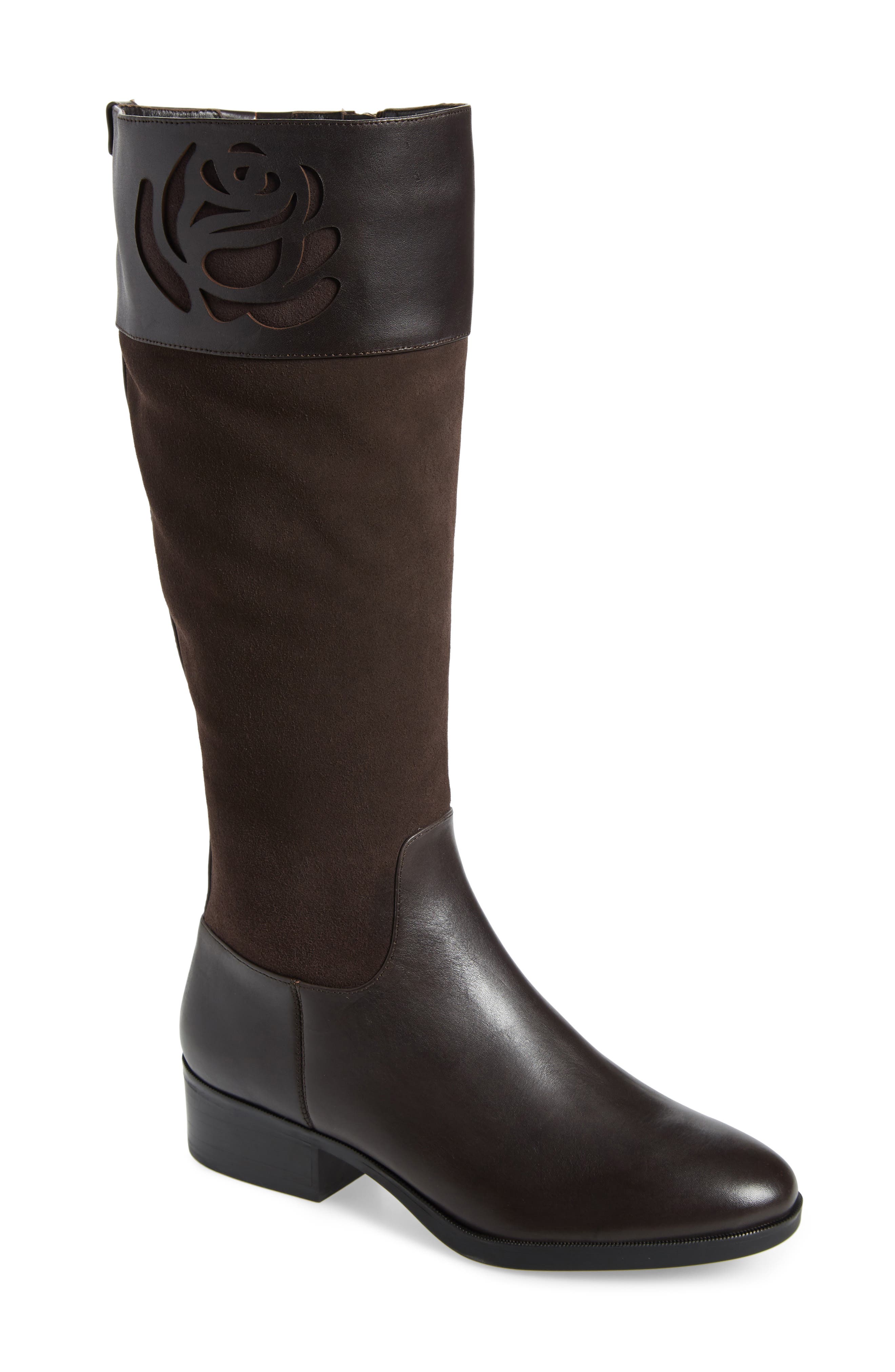 Taryn Rose Georgia Water Resistant Collection Boot- Brown