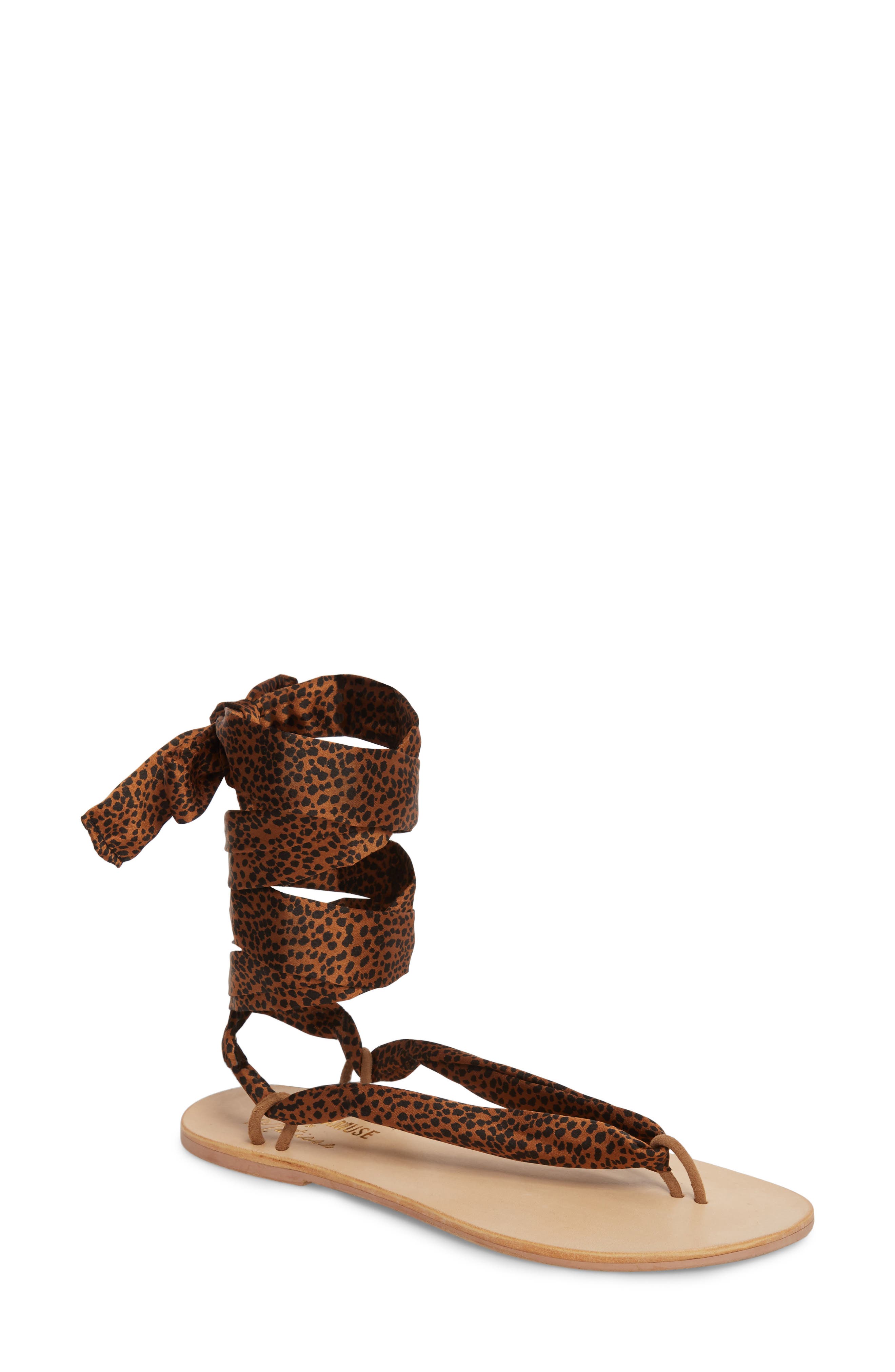 Amuse Society X Matisse Oceano Lace-Up Sandal, Brown