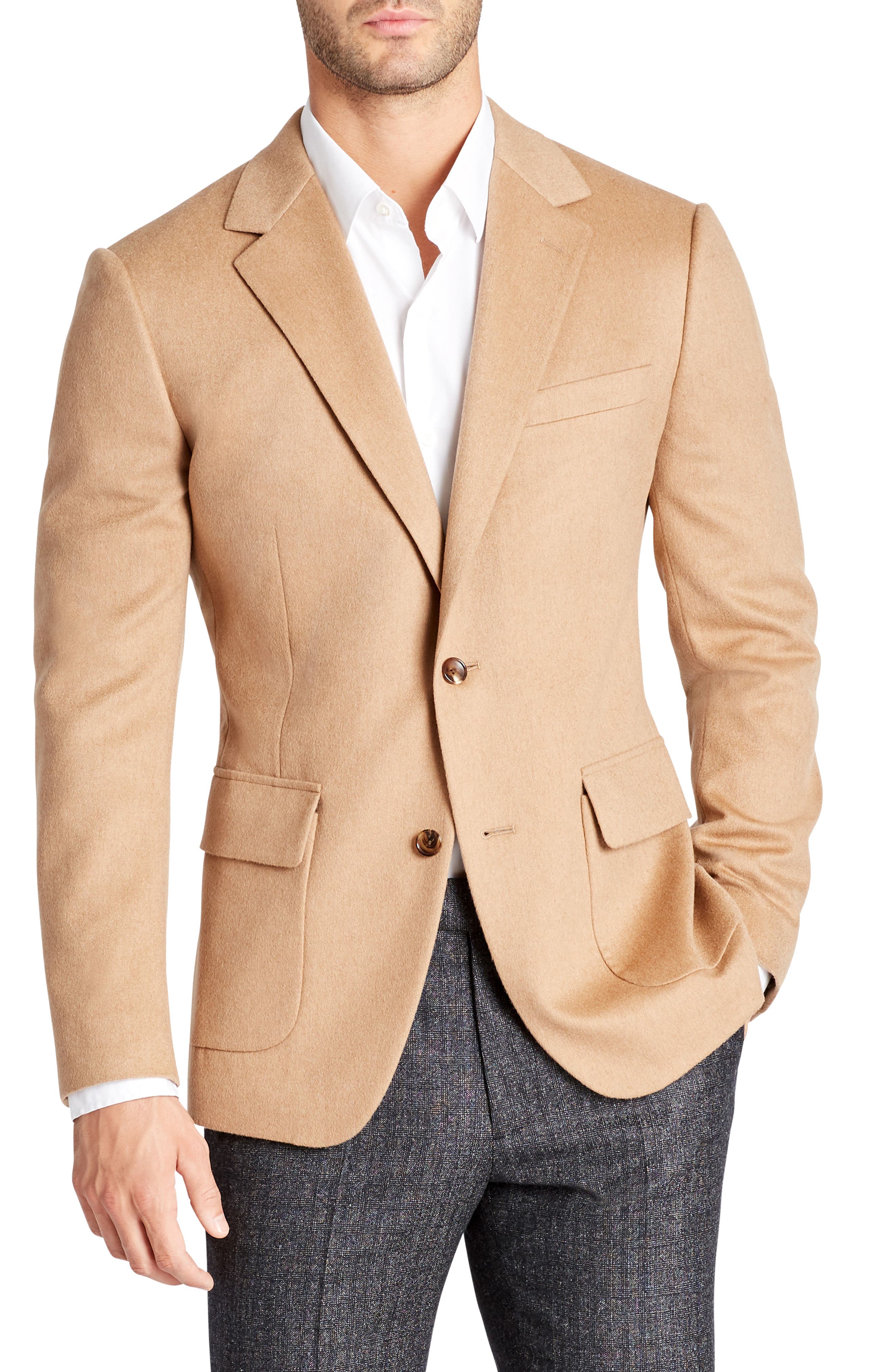 Bonobos Slim Fit Camel Hair Blazer Nordstrom