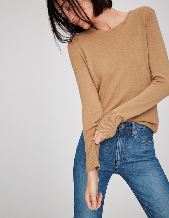 Pop-In@Nordstrom Welcomes Everlane: Women's cashmere crew sweater, $100.