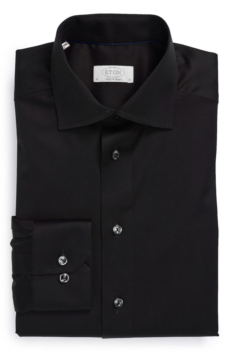 Eton Contemporary Fit Twill Dress Shirt | Nordstrom