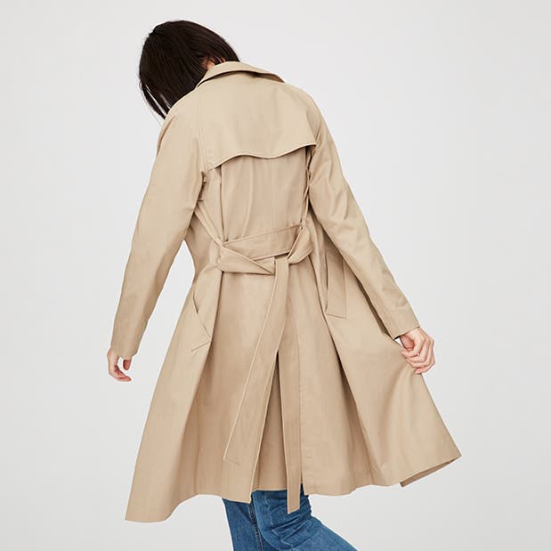 Pop-In@Nordstrom Welcomes Everlane: Women's draped trench coat, $138.