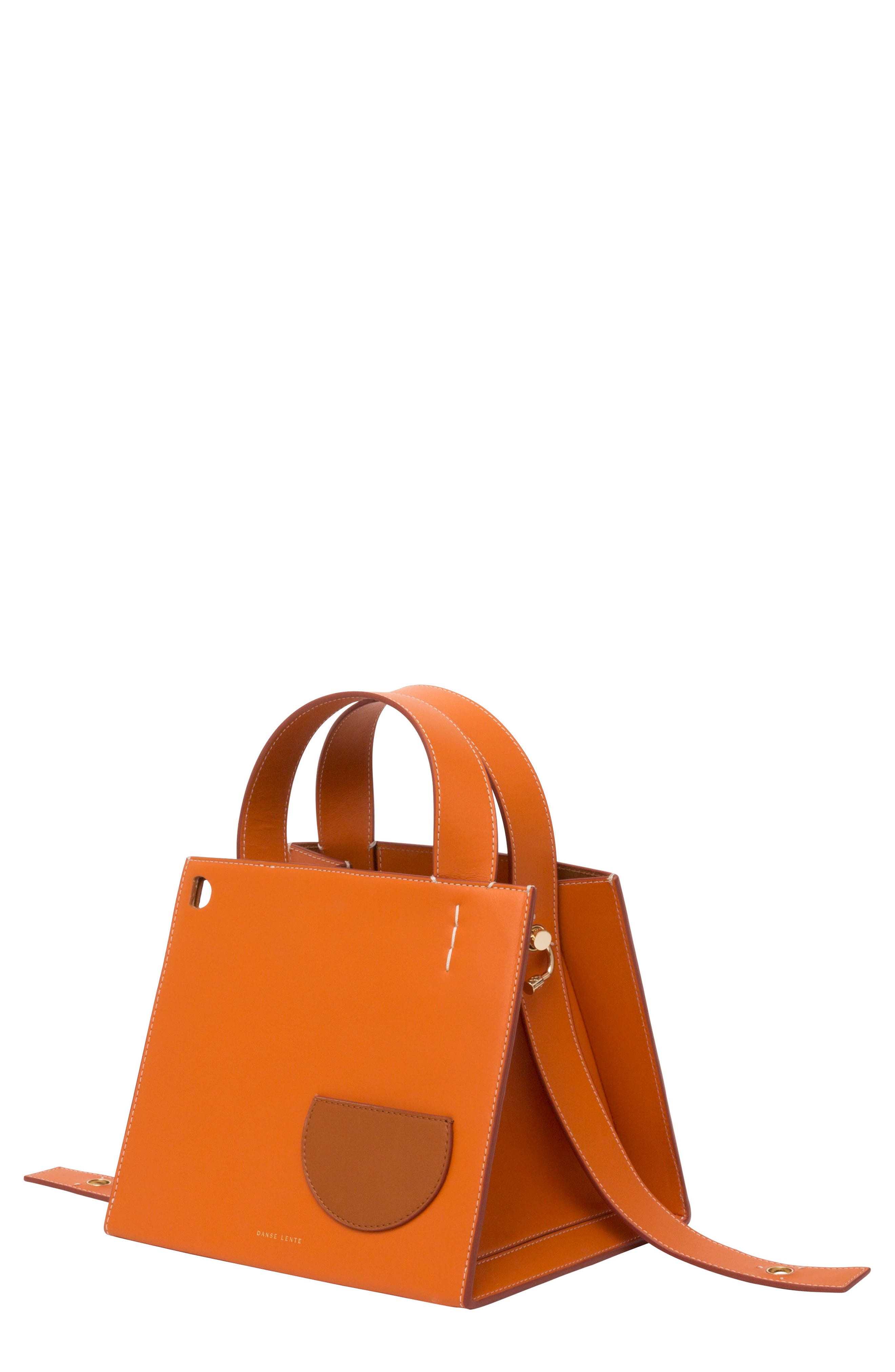 Margot Leather Tote Bag,
                        Main,
                        color, SUNSET