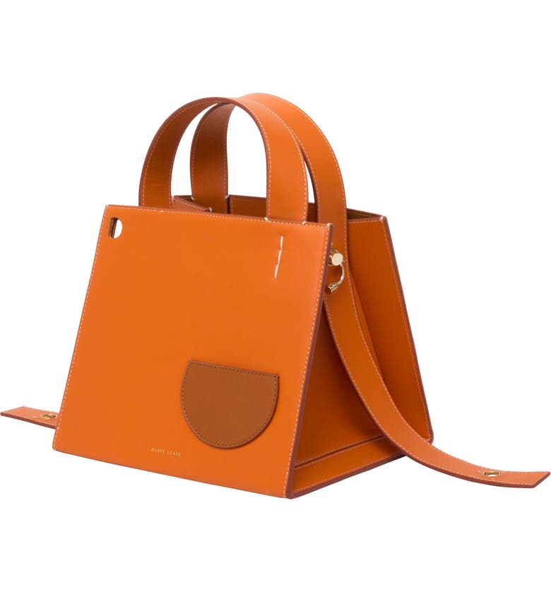 Margot Leather Tote Bag,
                        Main,
                        color, SUNSET