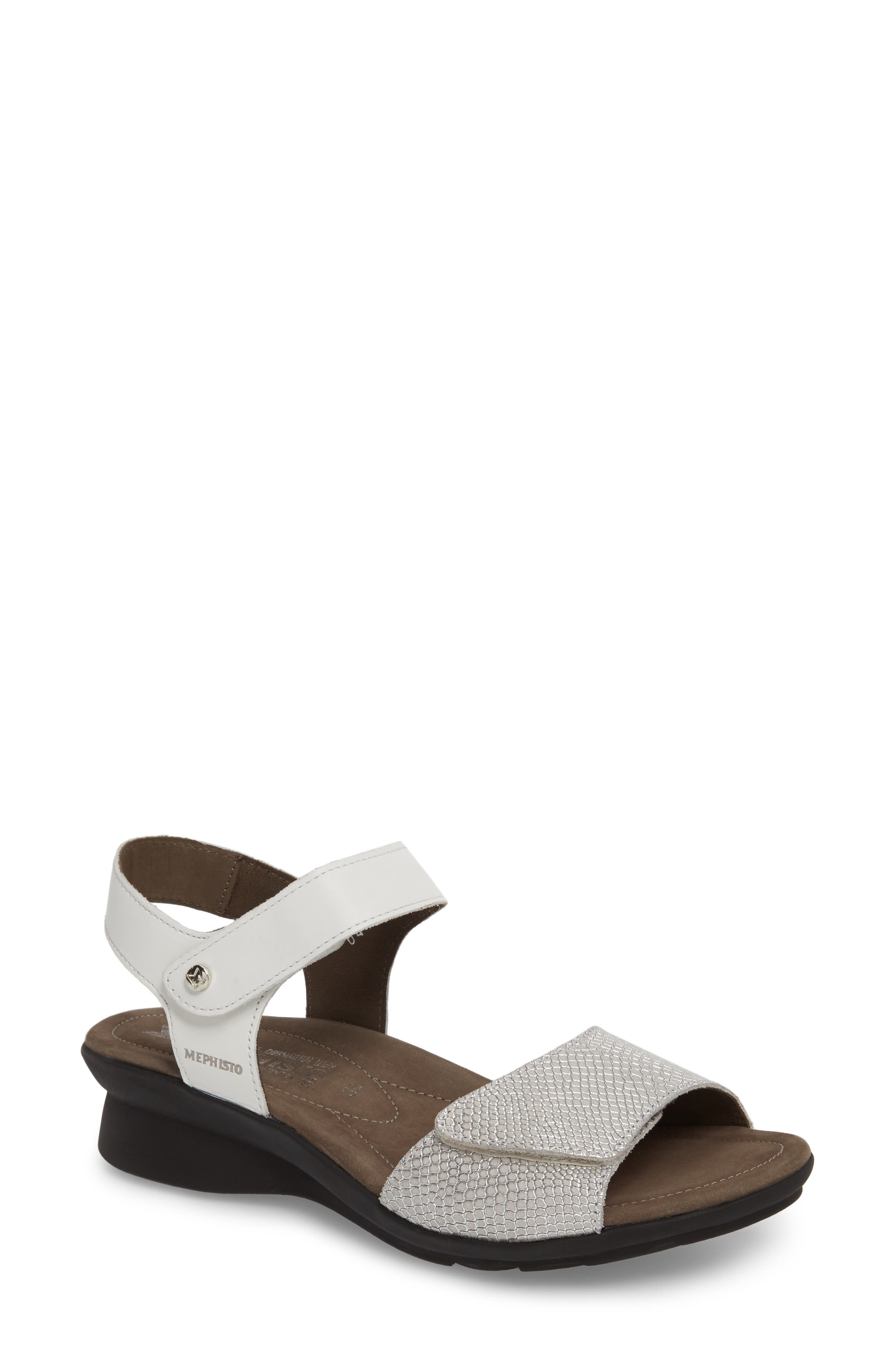 Mephisto Pattie Sandal, White
