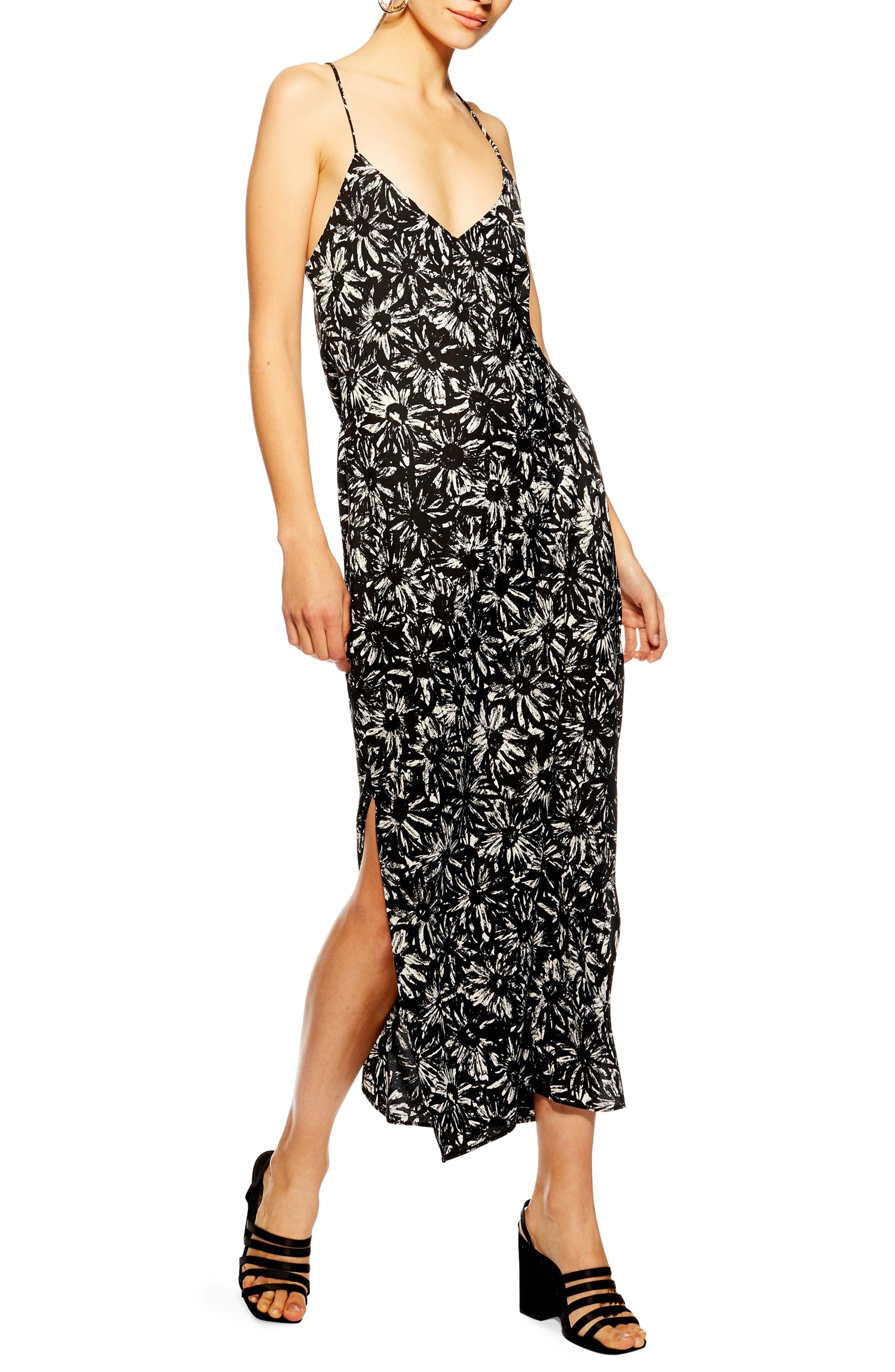 Topshop Daisy Slipdress, US (fits like 0) - Black