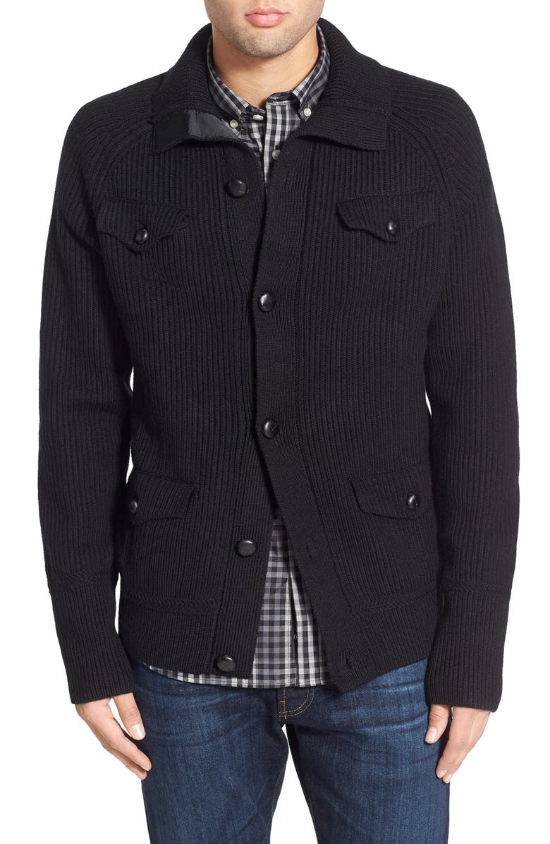Victorinox Swiss Army® 'Crest' Quad Pocket Sweater Jacket | Nordstrom