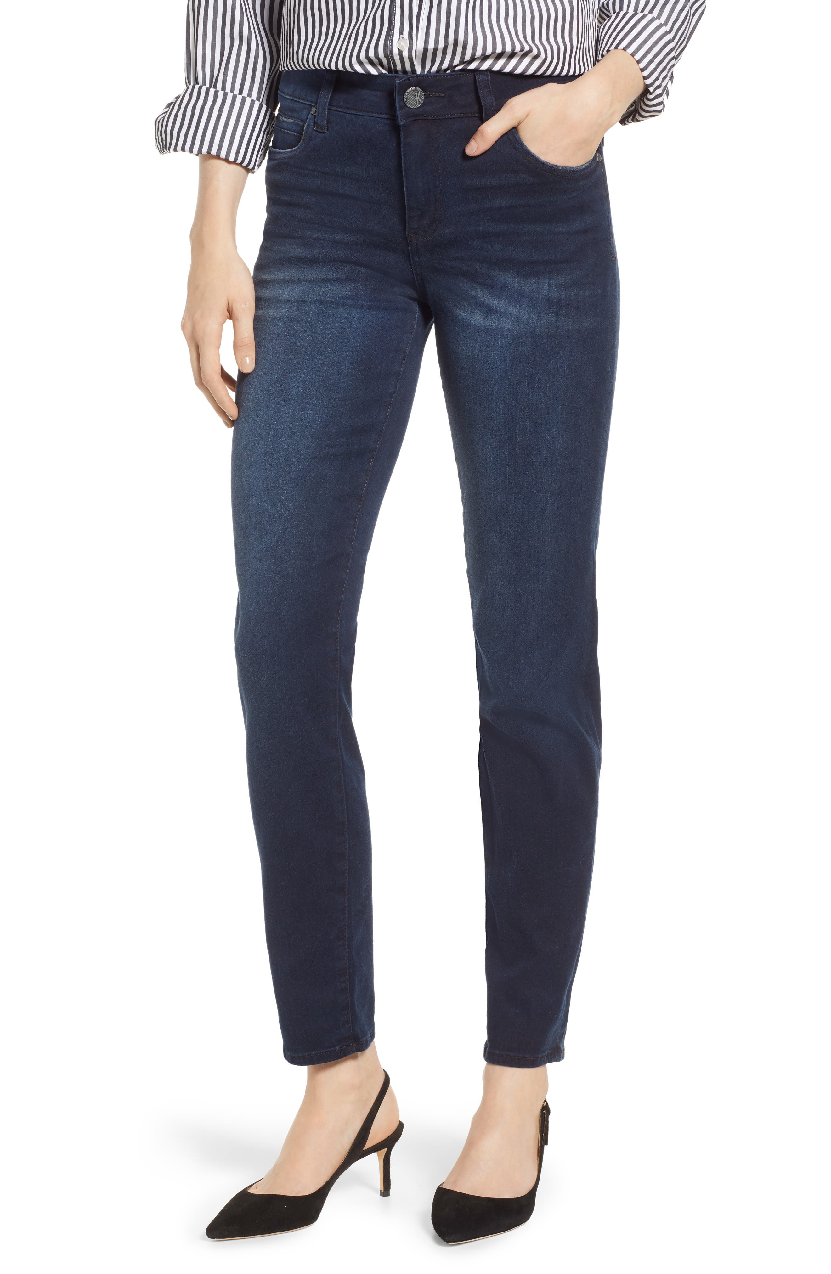 Kut From The Kloth Diana Skinny Jeans, Blue