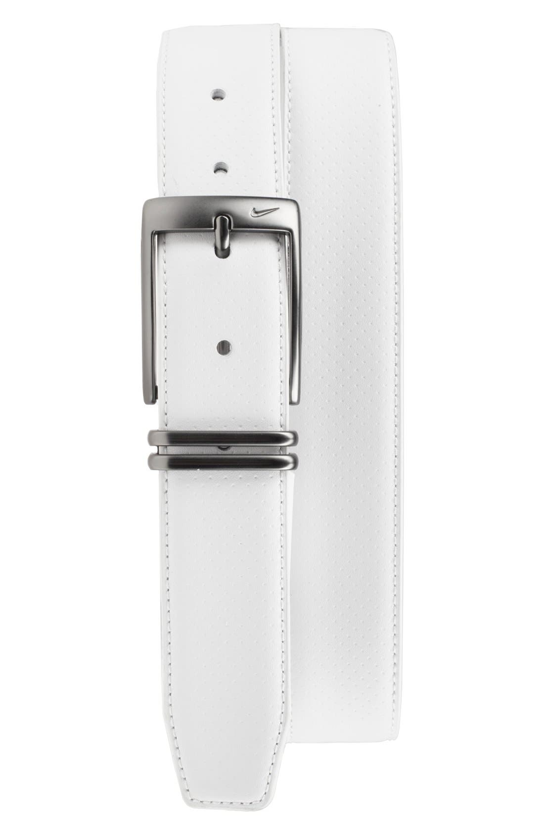 Nike Perforated Leather Belt