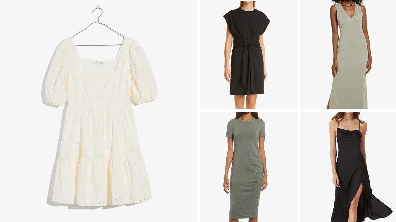 Day-to-night dresses for summer vacation.