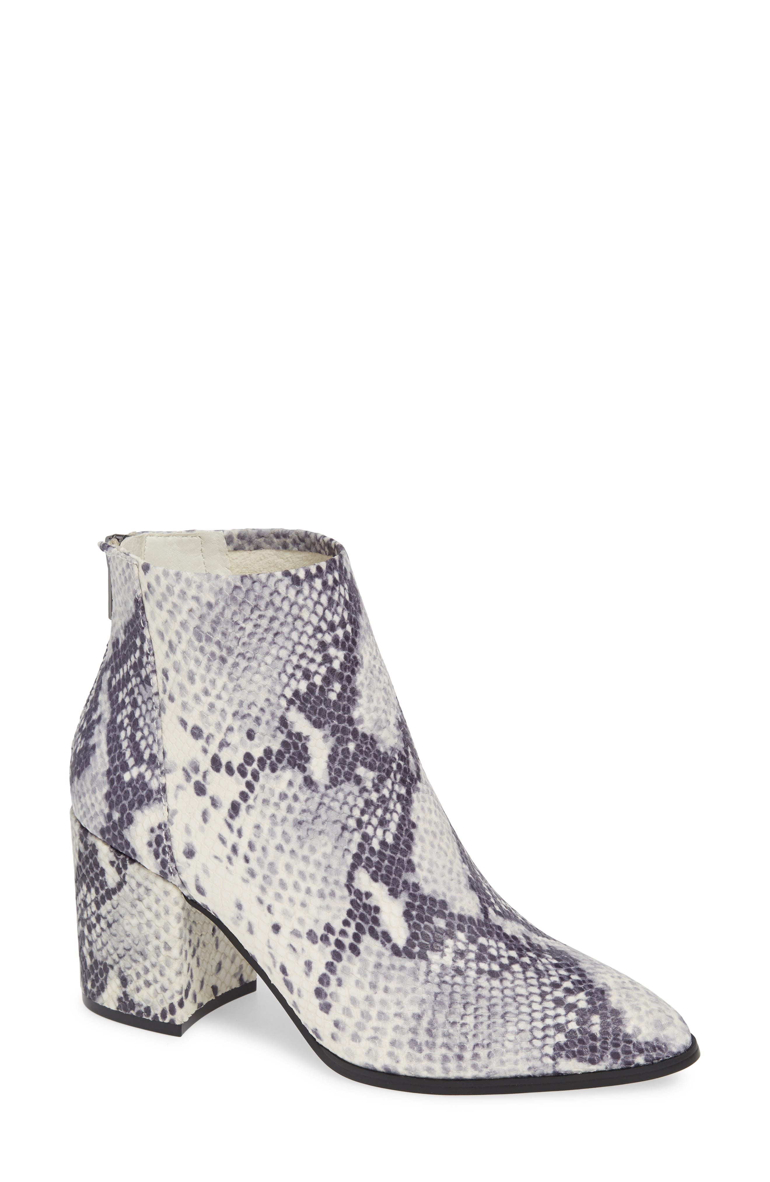 Jillian Bootie, Main, color, SNAKE PRINT LEATHER
