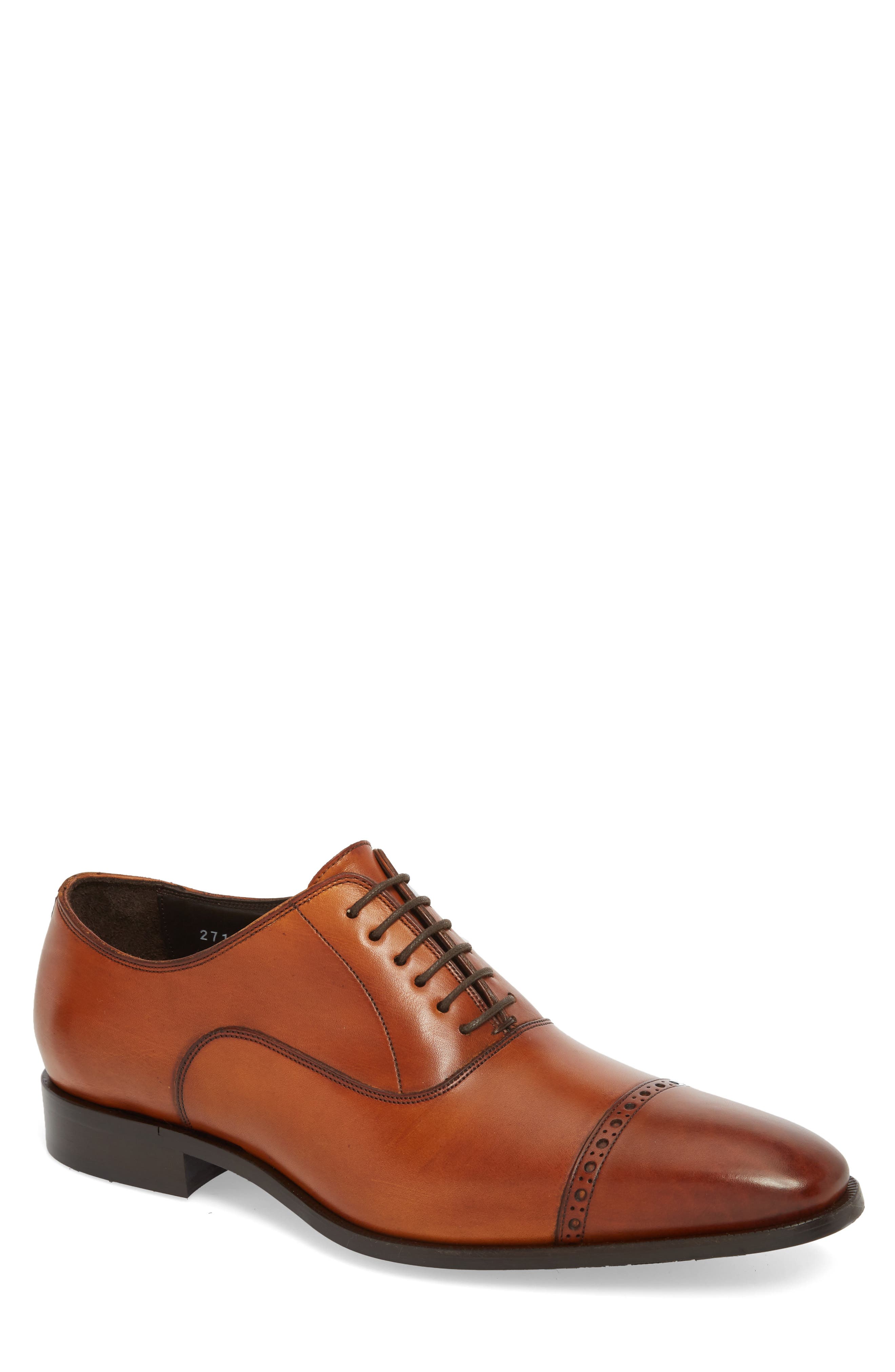 To Boot New York Harding Cap Toe Oxford, Brown