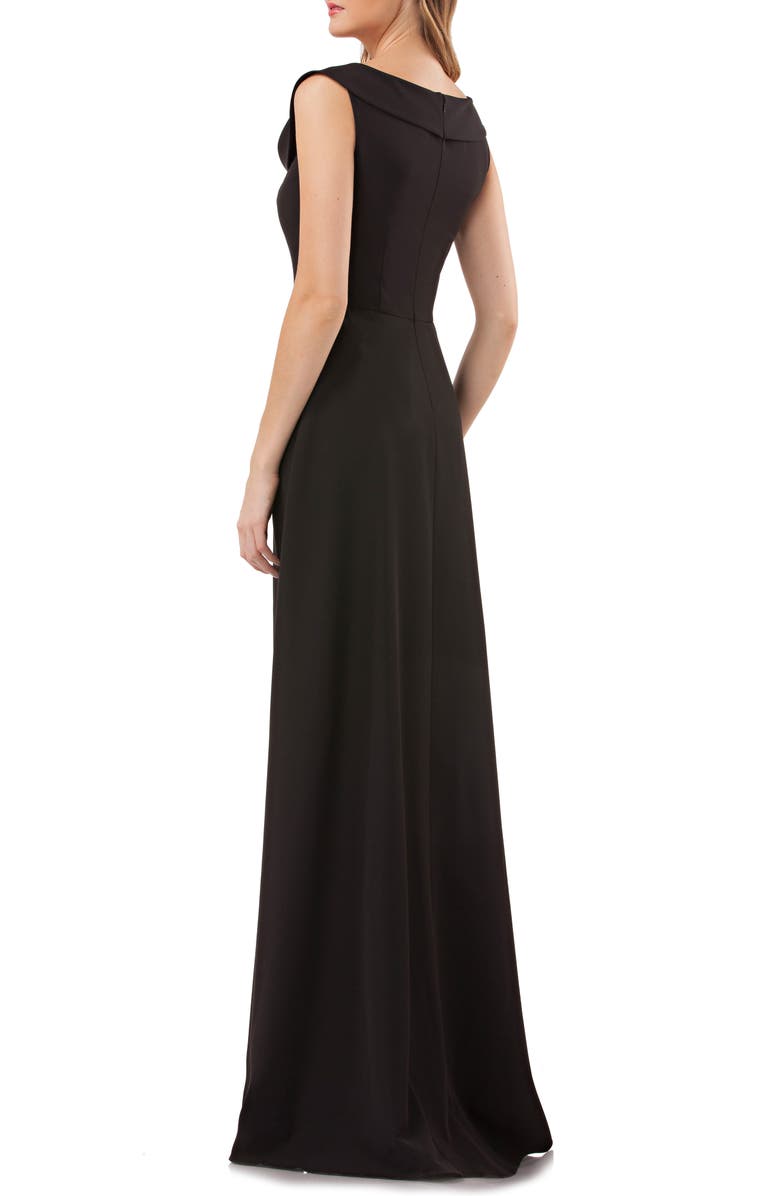 Kay Unger Jumpsuit Gown In Black | ModeSens