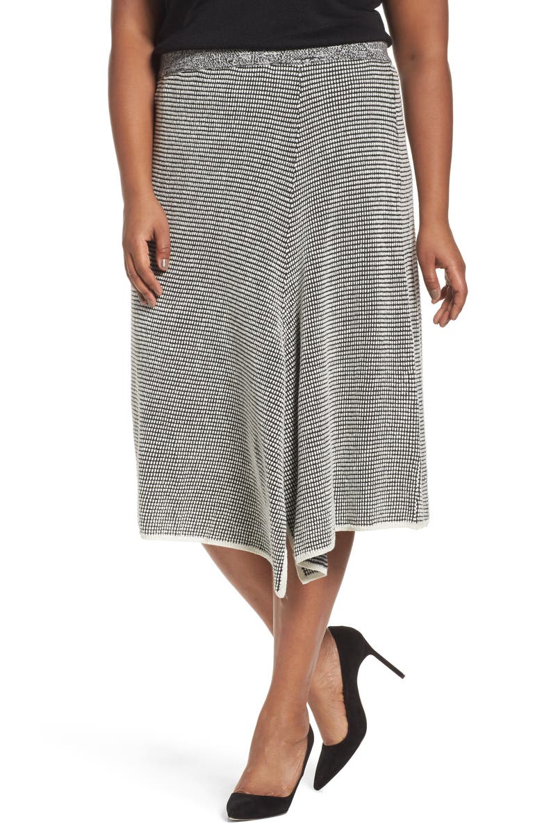 NIC+ZOE Frosted Fall Knit Skirt (Plus Size) | Nordstrom
