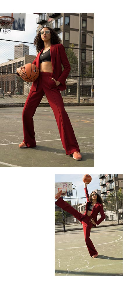 Nordstrom x Nike: pick-up game editorial.