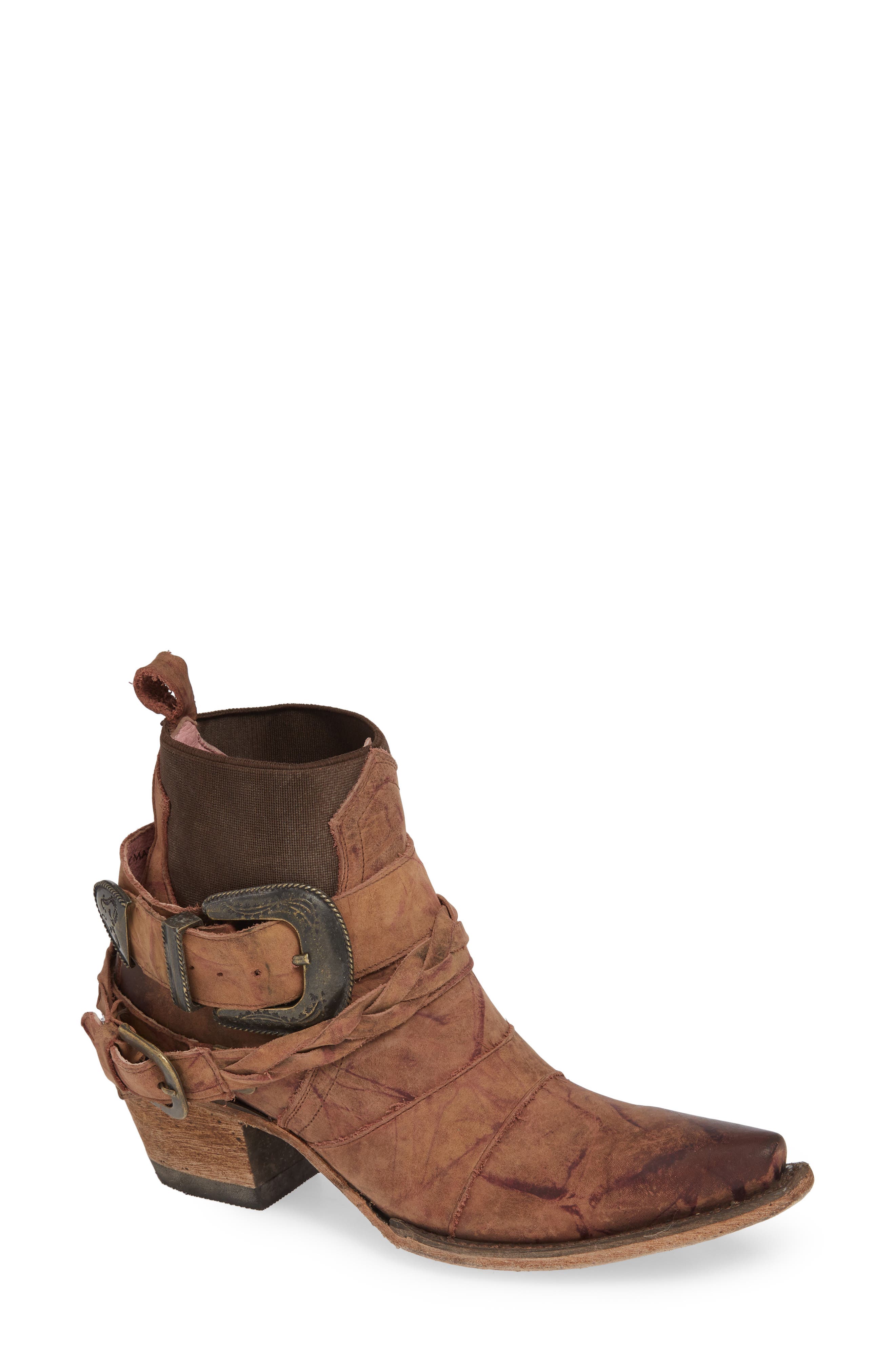 Lane Boots Hwy 237 Bootie, Brown