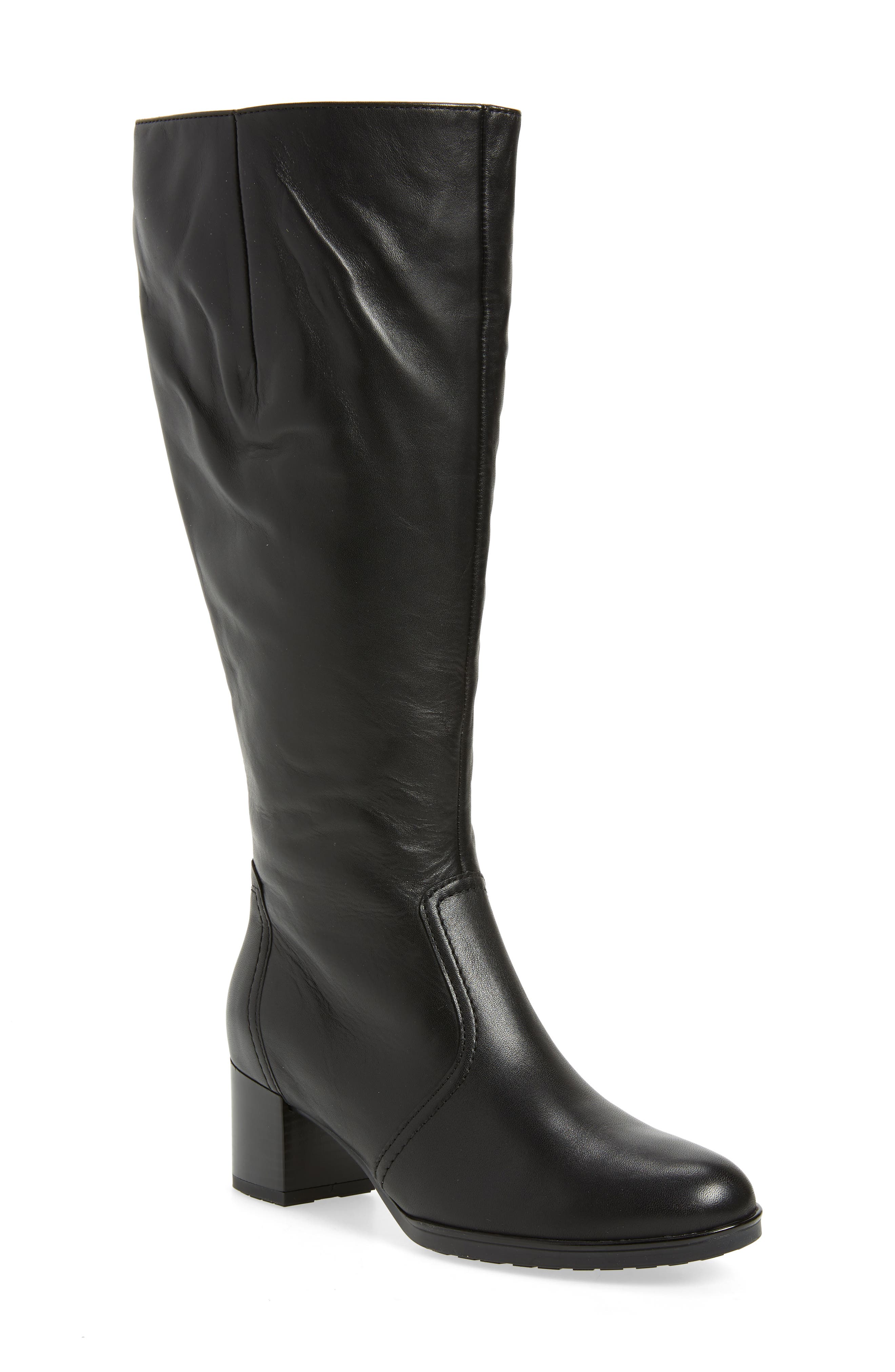 Ara Faye Knee High Boot, Black