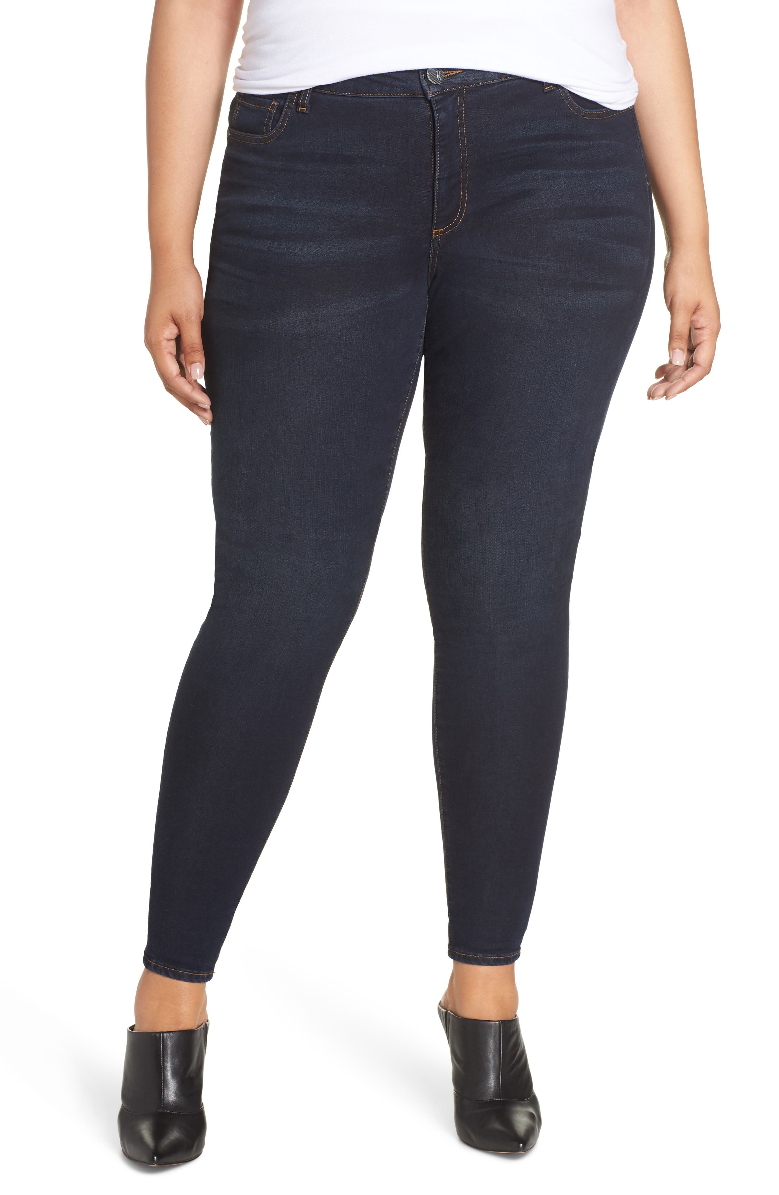 Plus Size Kut From The Kloth Donna Skinny Jeans, Blue