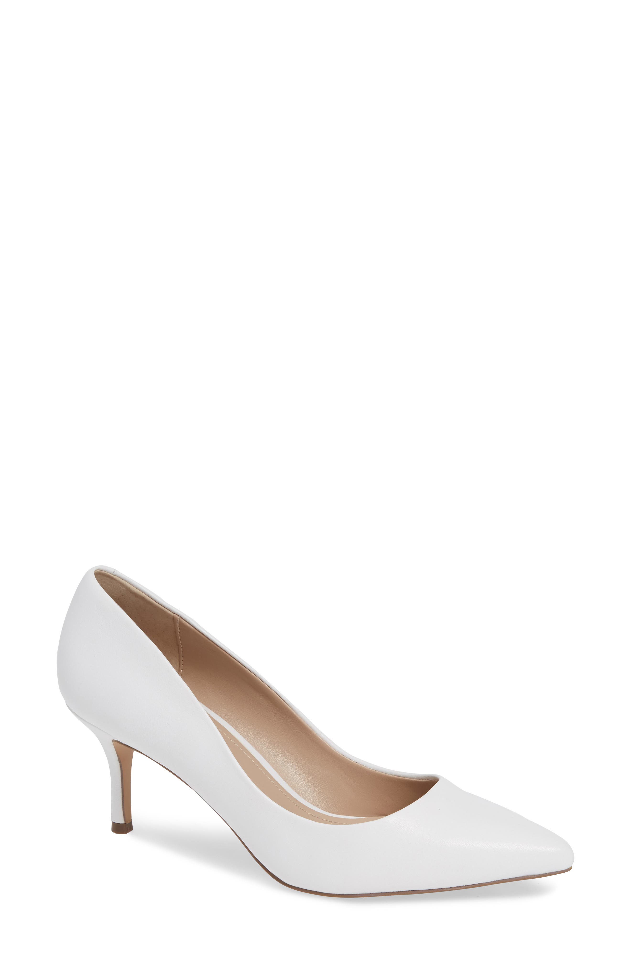 Charles By Charles David Addie Pump, White