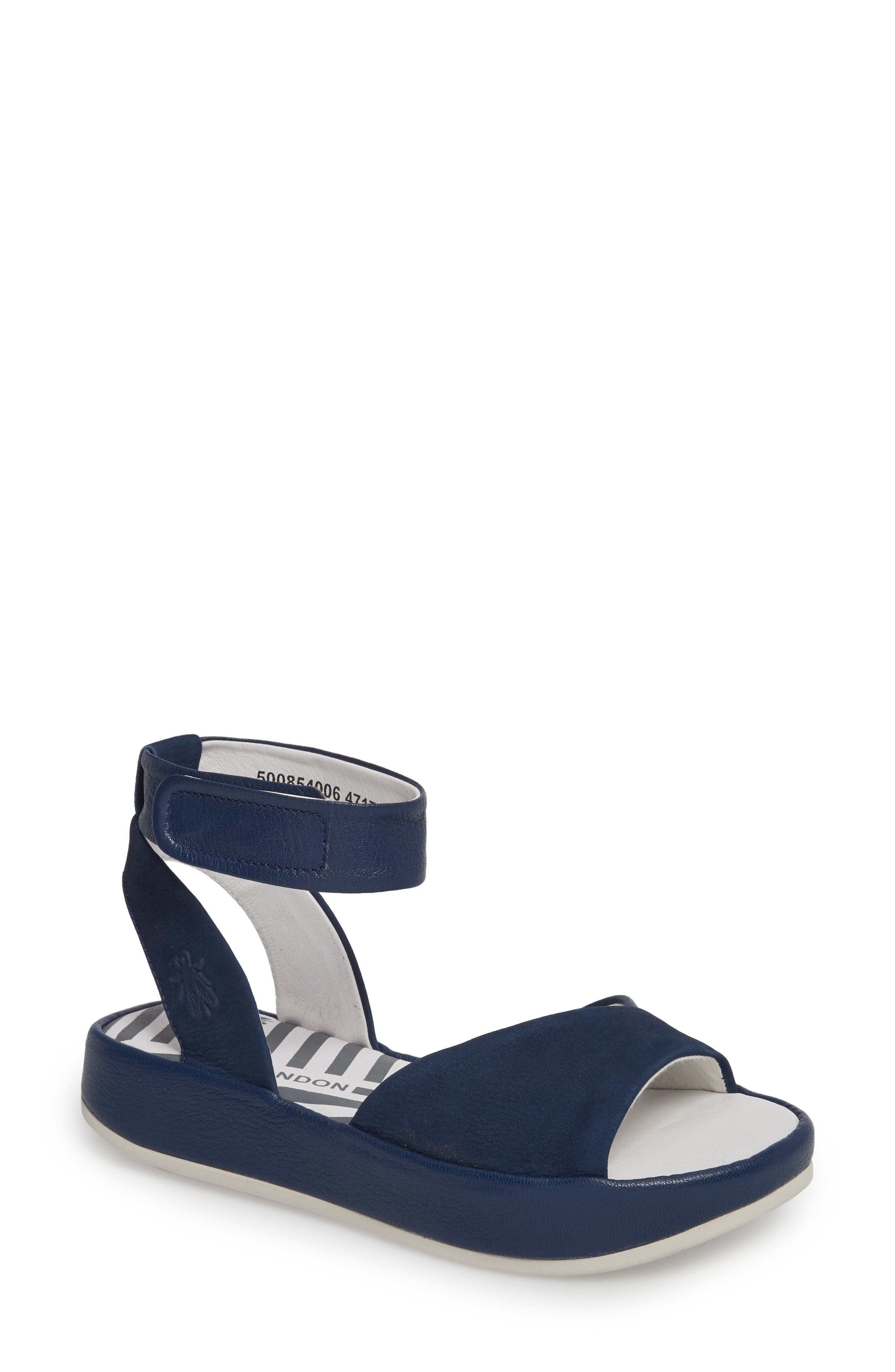 Fly London Bibb Sandal - Blue
