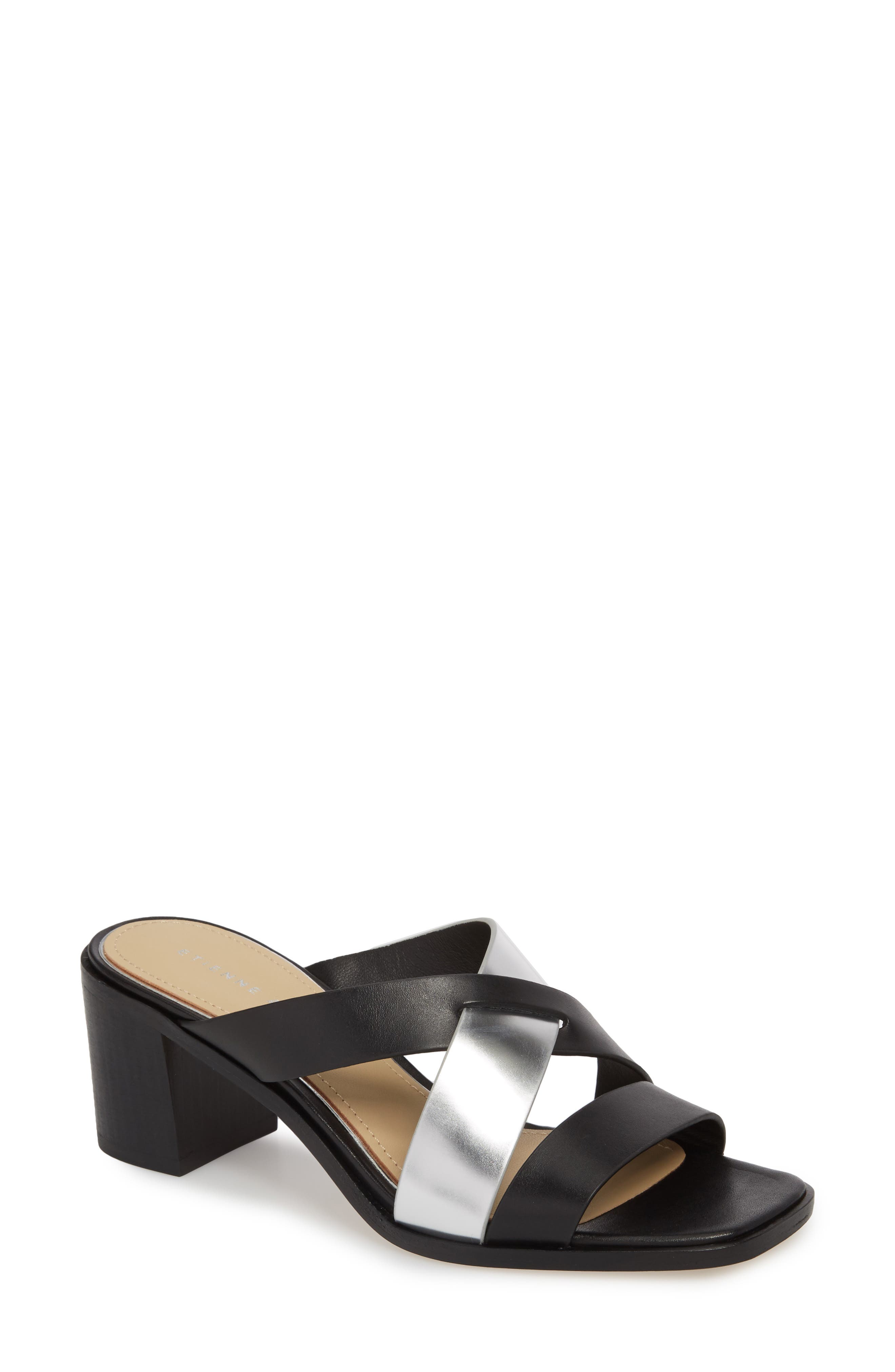 Etienne Aigner Negroni Cross Strap Mule Sandal