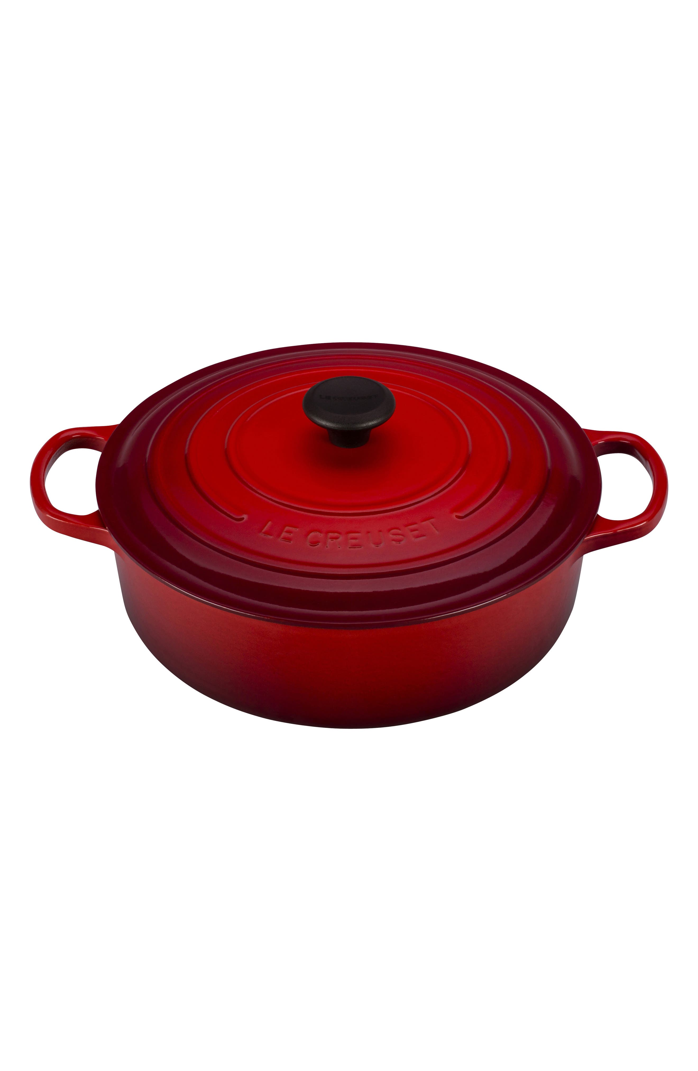 Signature 6 3/4-Quart Round Wide French/Dutch Oven,
                        Main,
                        color, CERISE