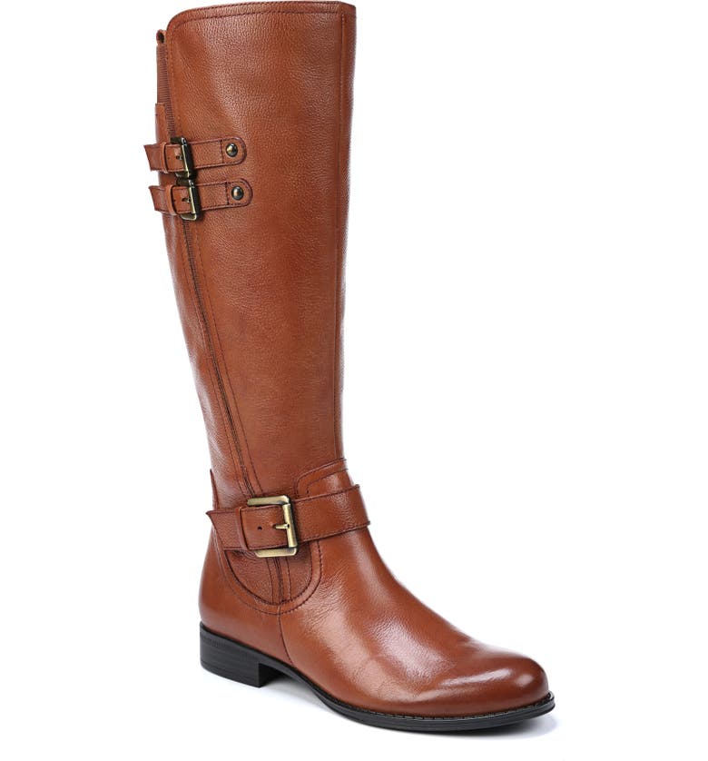 Jessie Knee High Riding Boot,
                        Main,
                        color, BANANA BREAD LEATHER