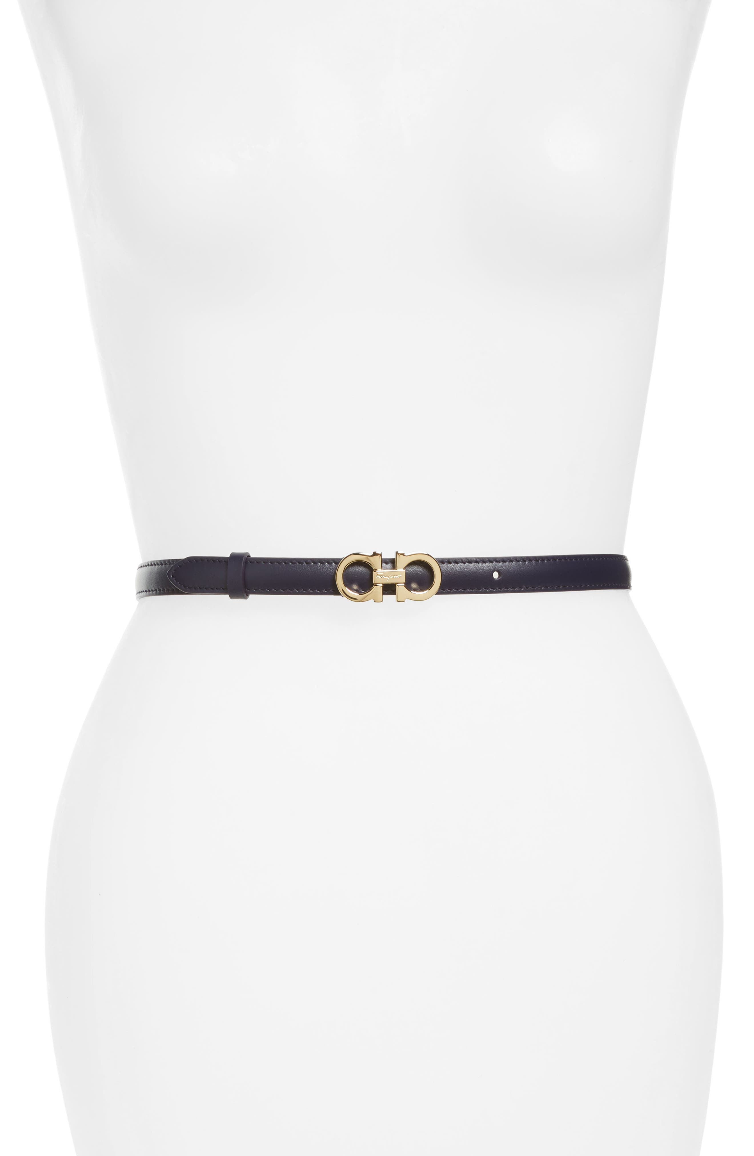Salvatore Ferragamo Ceylon Leather Belt