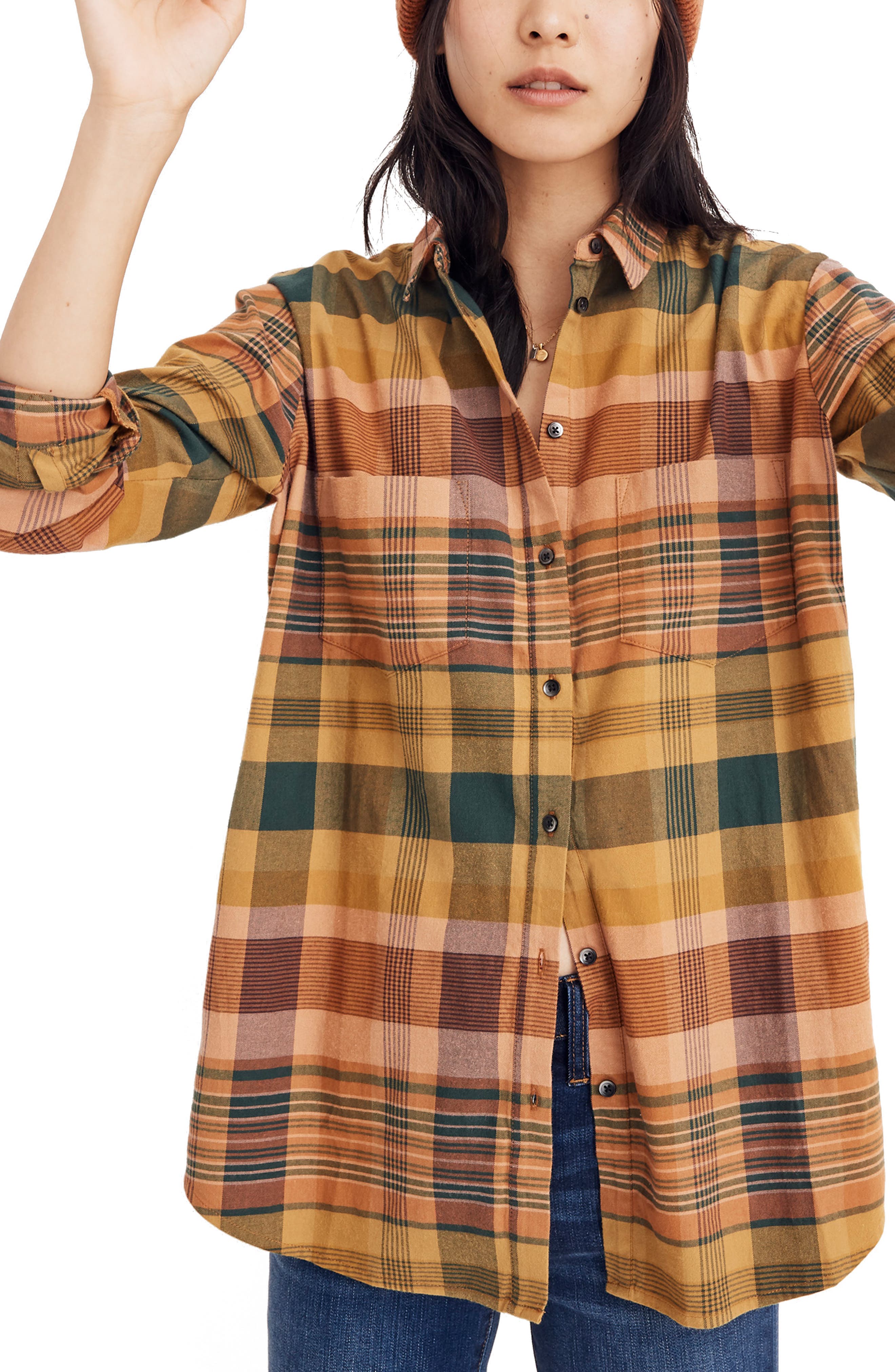 Madewell Seconda Plaid Sunday Flannel Shirt