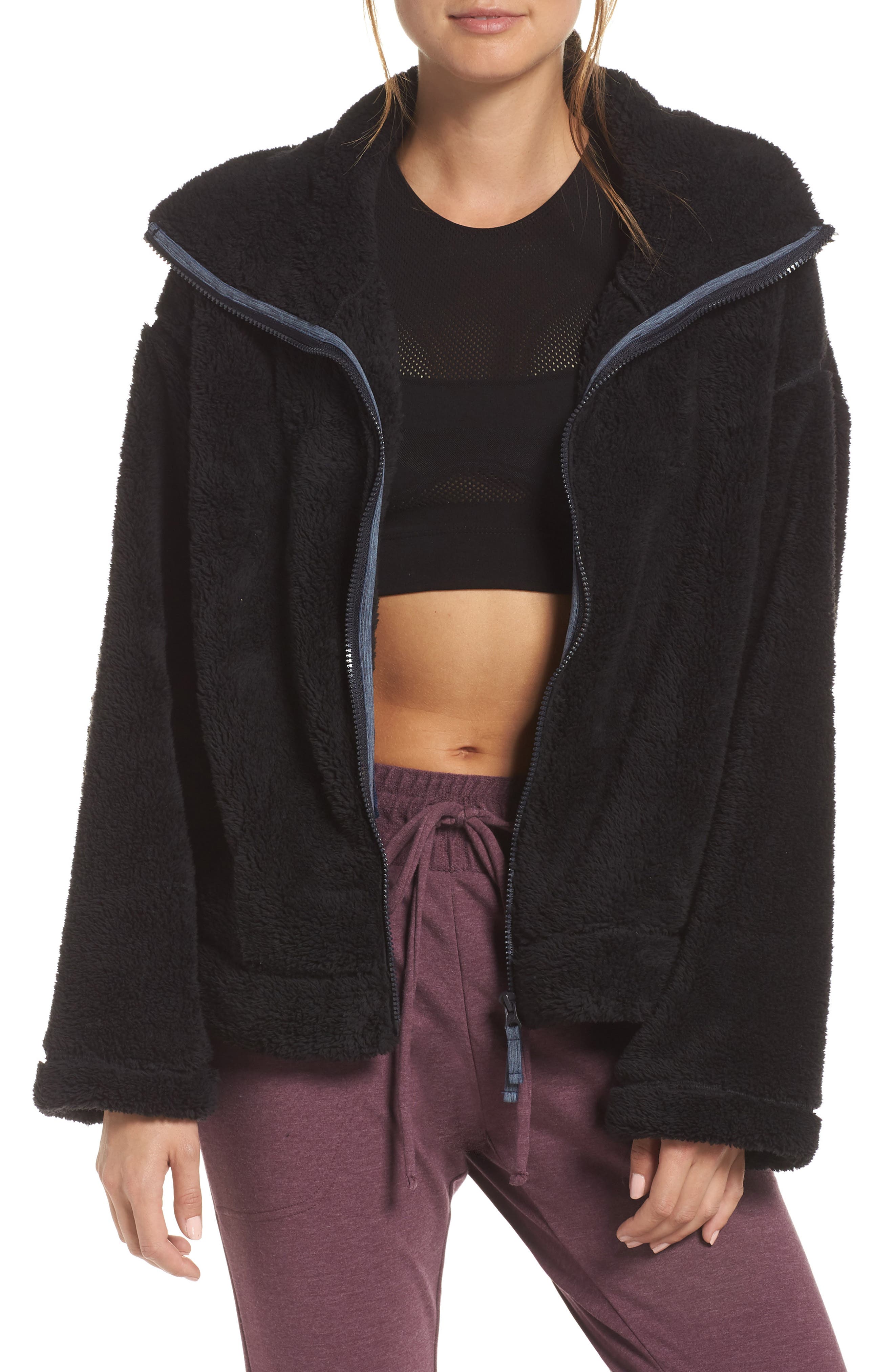 Free People Dazed Fleece Jacket