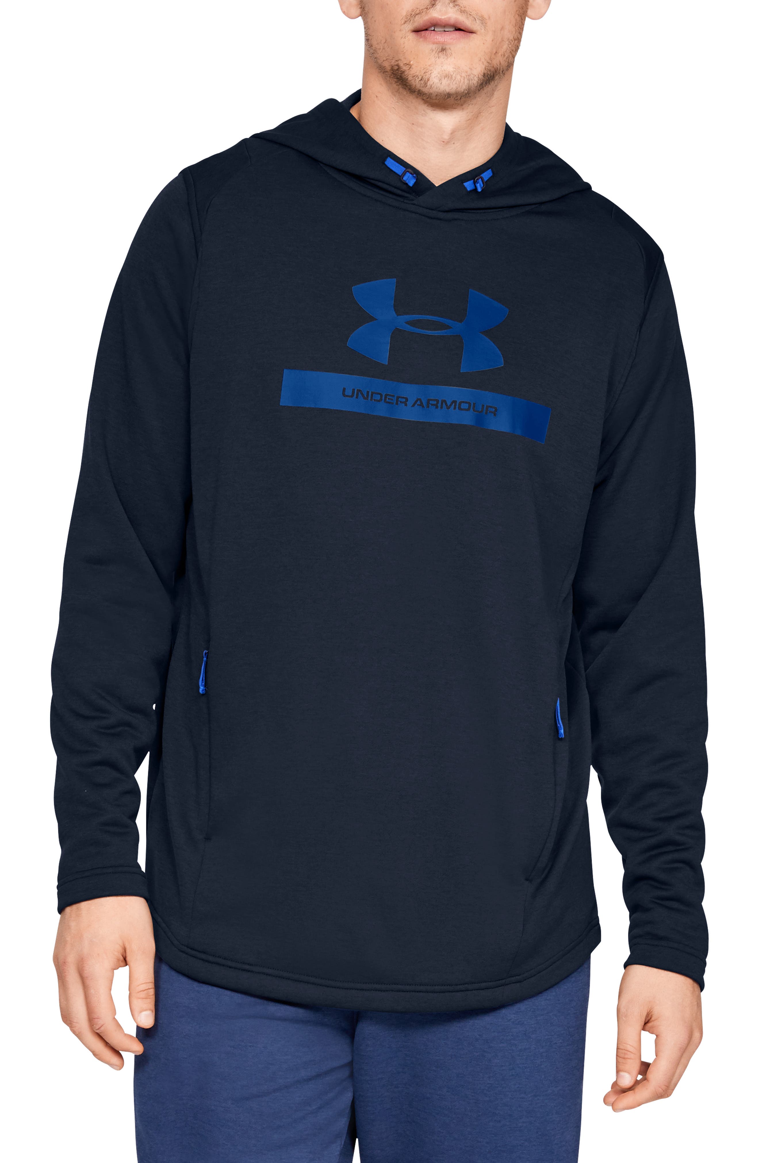 Under Armour Mk1 French Terry Hoodie, Blue